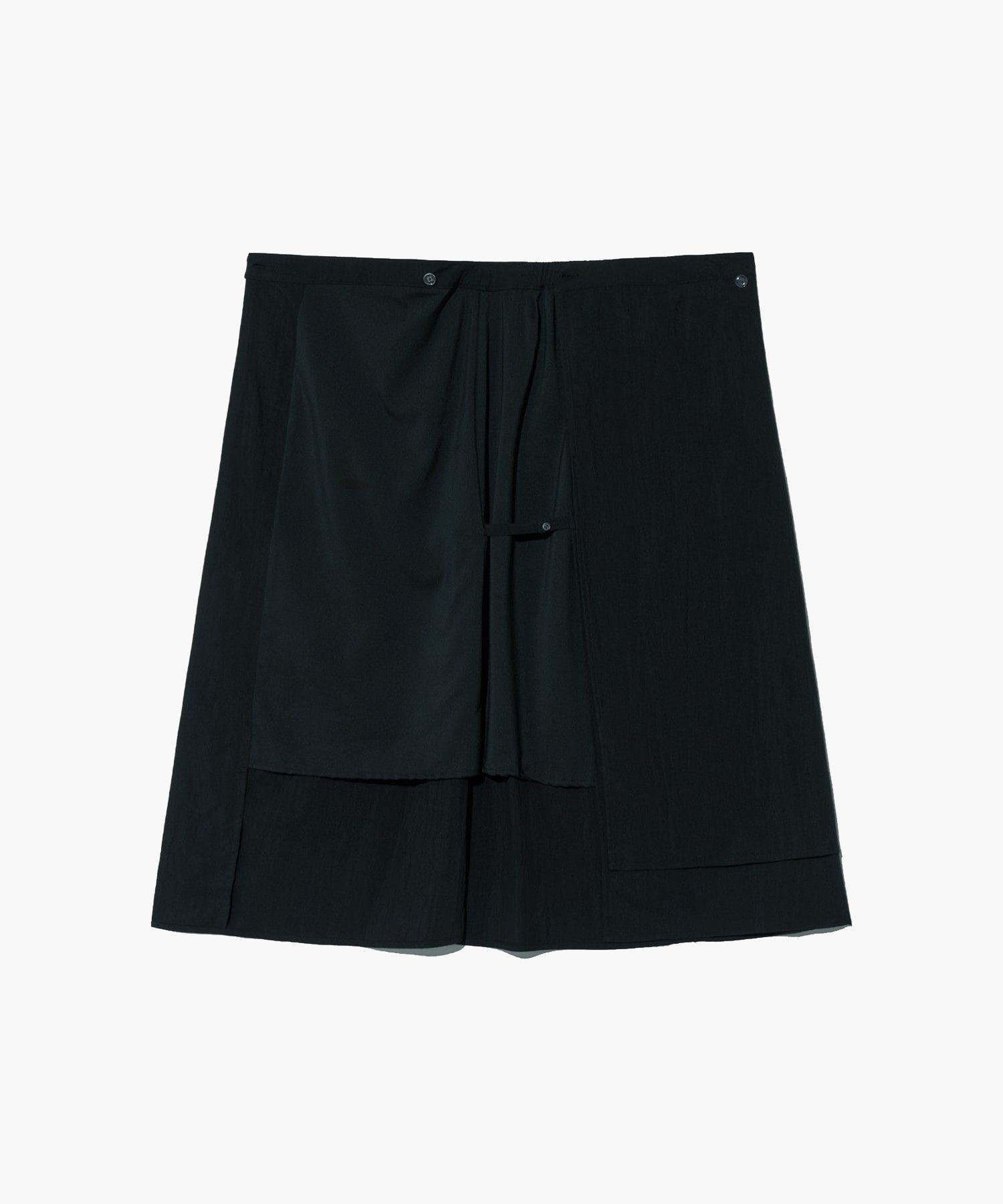 Marithe & Francois Girbaud - Wrap Long Skirt (Black) product image 9 | TRAB K-Fashion Australia
