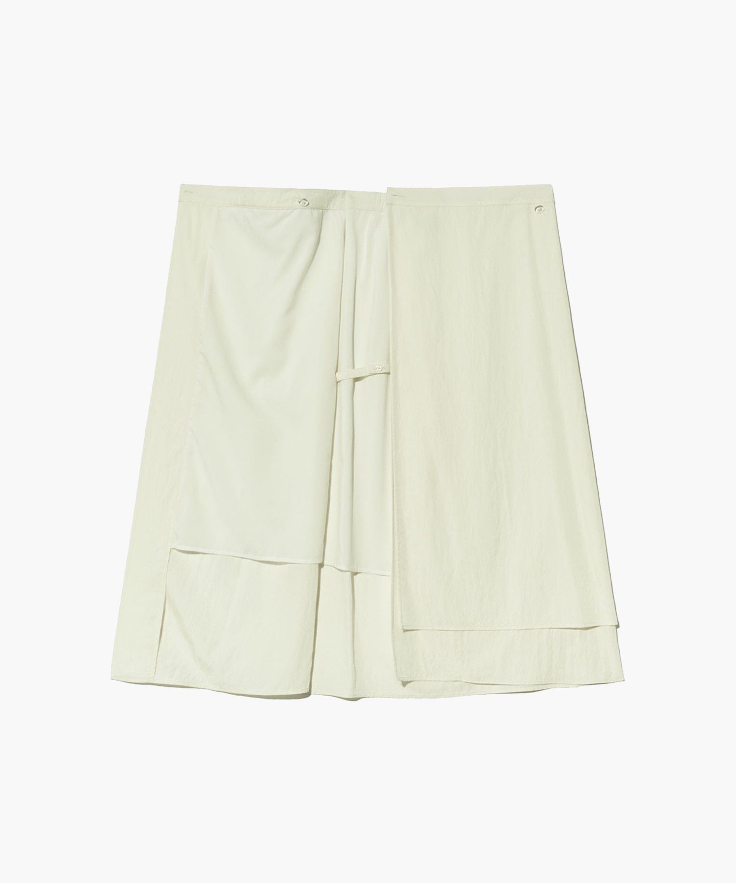 Marithe & Francois Girbaud - Wrap Long Skirt (Cream) product image 9 | TRAB K-Fashion Australia