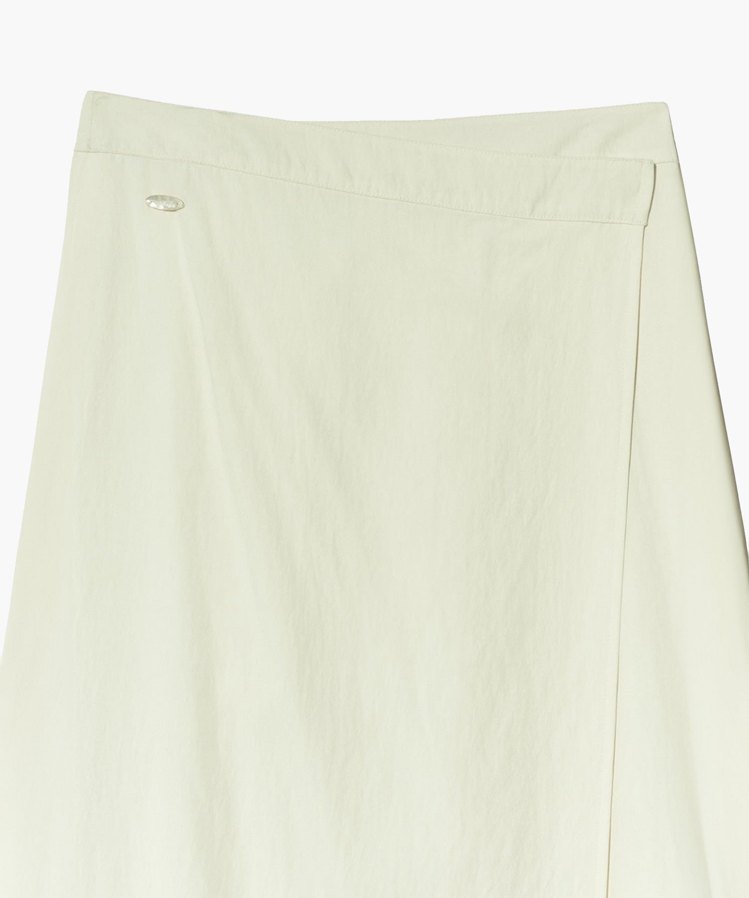 Marithe & Francois Girbaud - Wrap Long Skirt (Cream) product image 10 | TRAB K-Fashion Australia