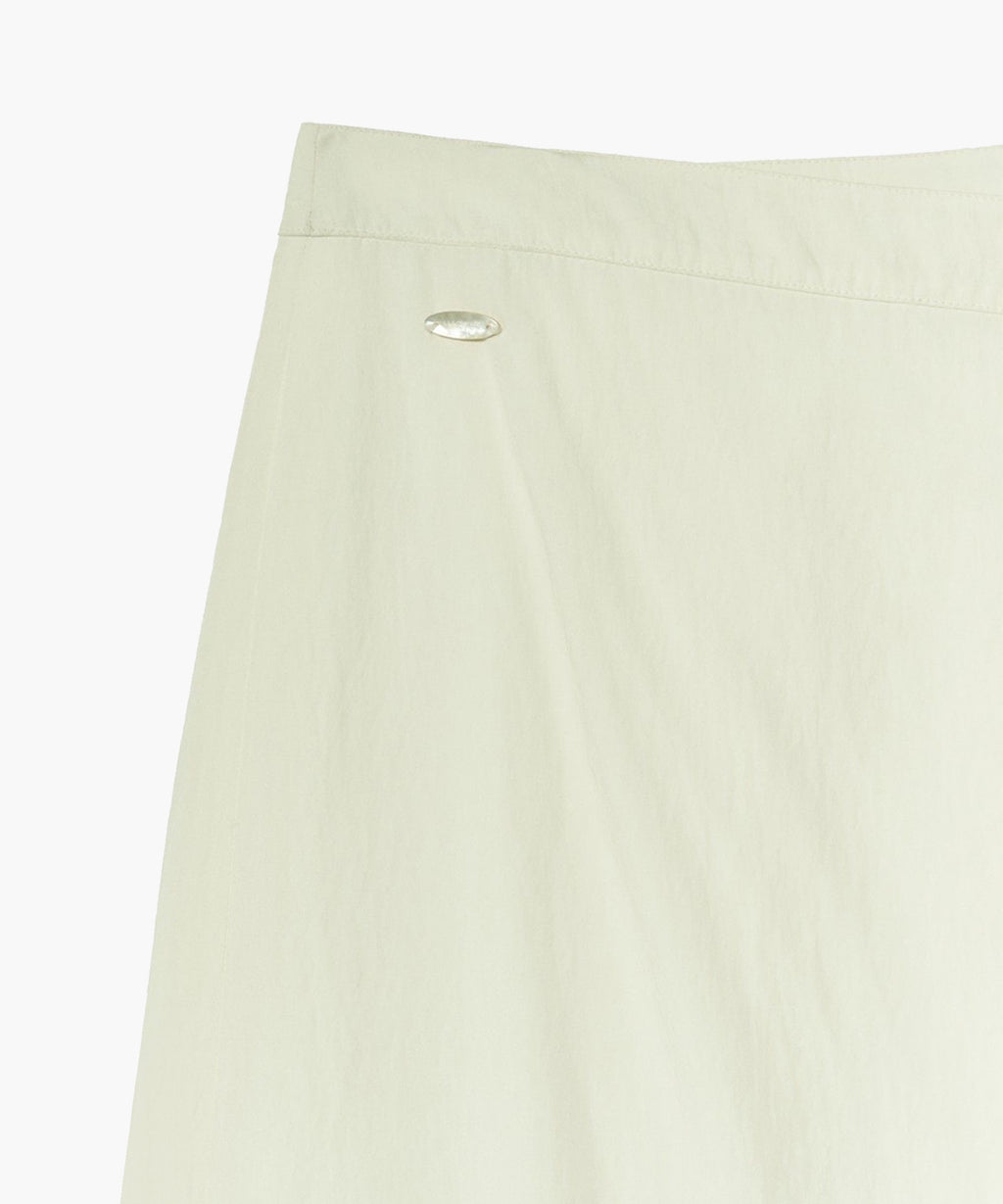 Marithe & Francois Girbaud - Wrap Long Skirt (Cream) product image 11 | TRAB K-Fashion Australia