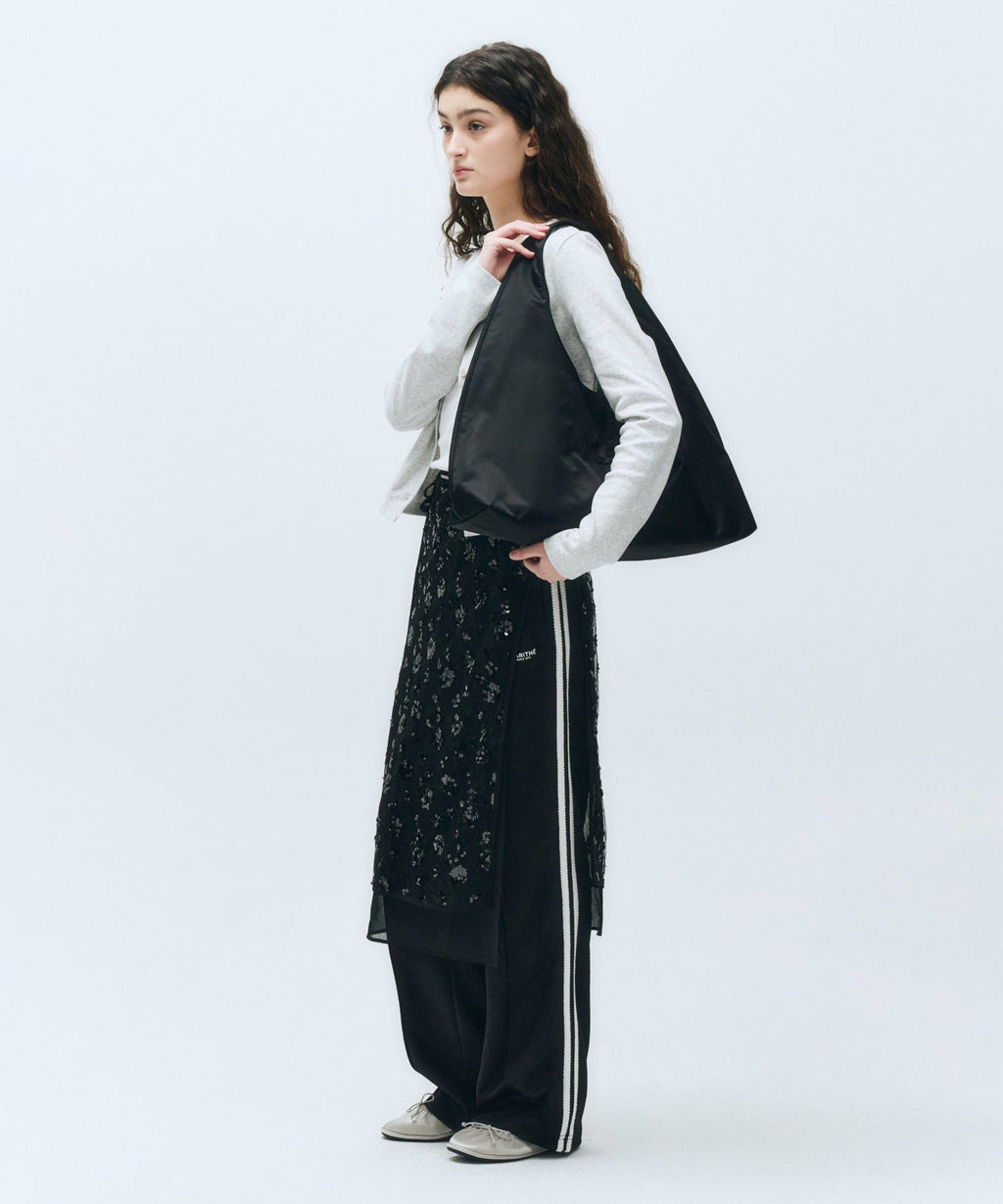 Marithe & Francois Girbaud - Layered Skirt (Black) product image 2 | TRAB K-Fashion Australia