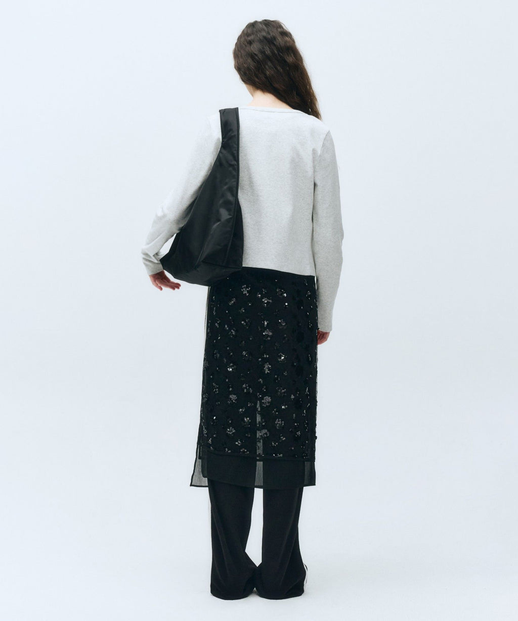 Marithe & Francois Girbaud - Layered Skirt (Black) product image 3 | TRAB K-Fashion Australia