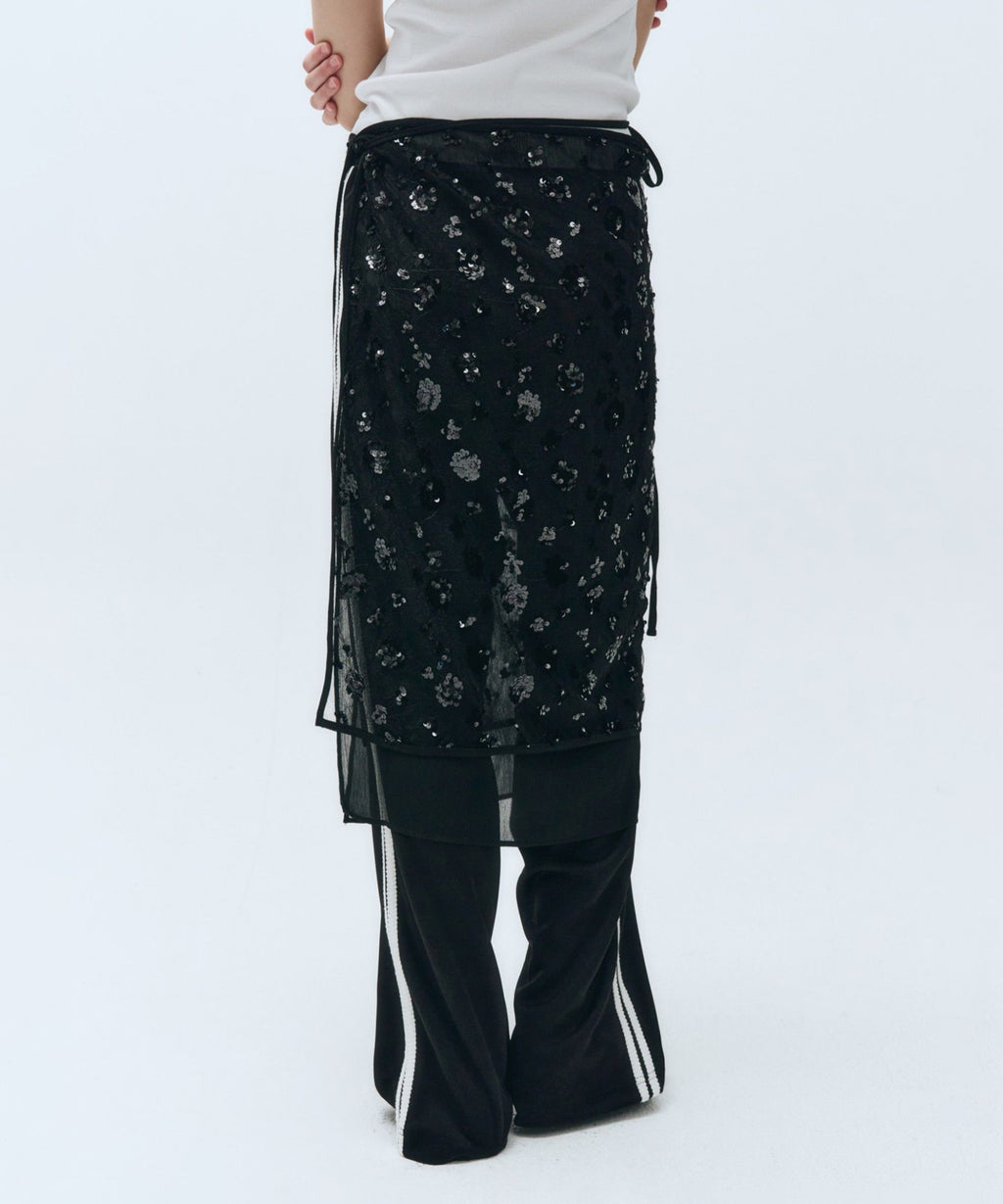 Marithe & Francois Girbaud - Layered Skirt (Black) product image 6 | TRAB K-Fashion Australia