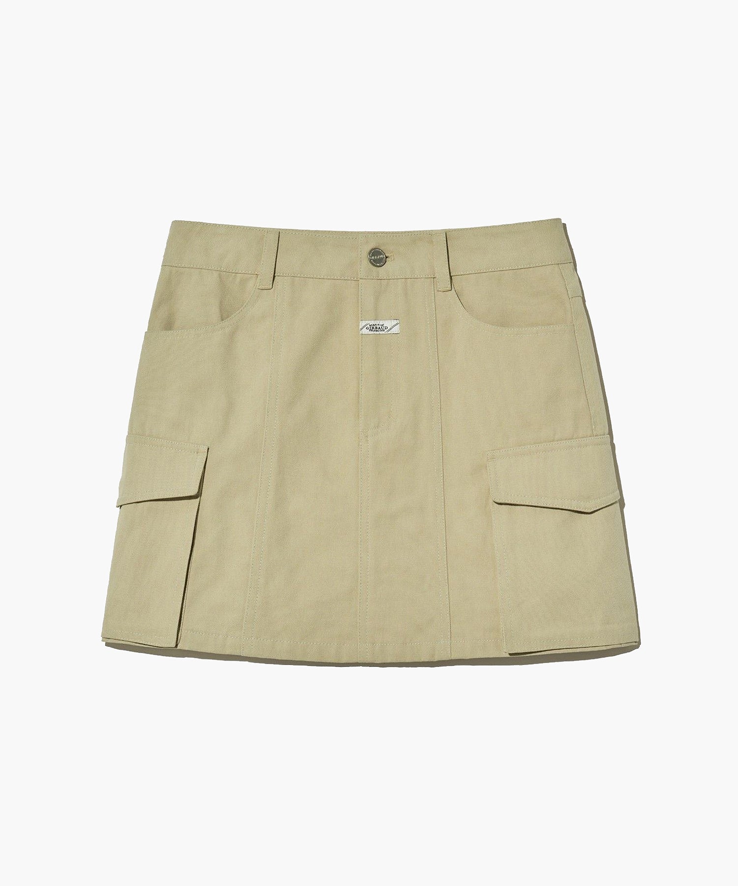 Marithe & Francois Girbaud - Cotton Cargo Skirt (Beige) product image 10 | TRAB K-Fashion Australia
