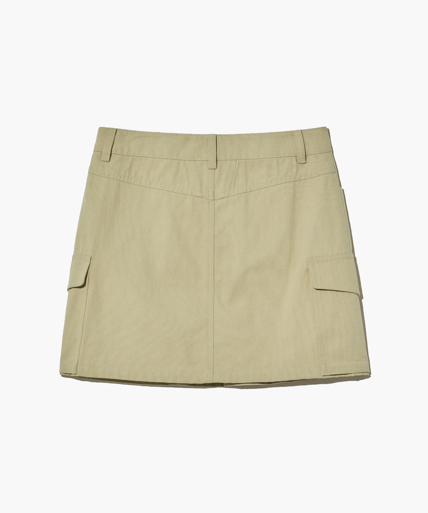 Marithe & Francois Girbaud - Cotton Cargo Skirt (Beige) product image 11 | TRAB K-Fashion Australia