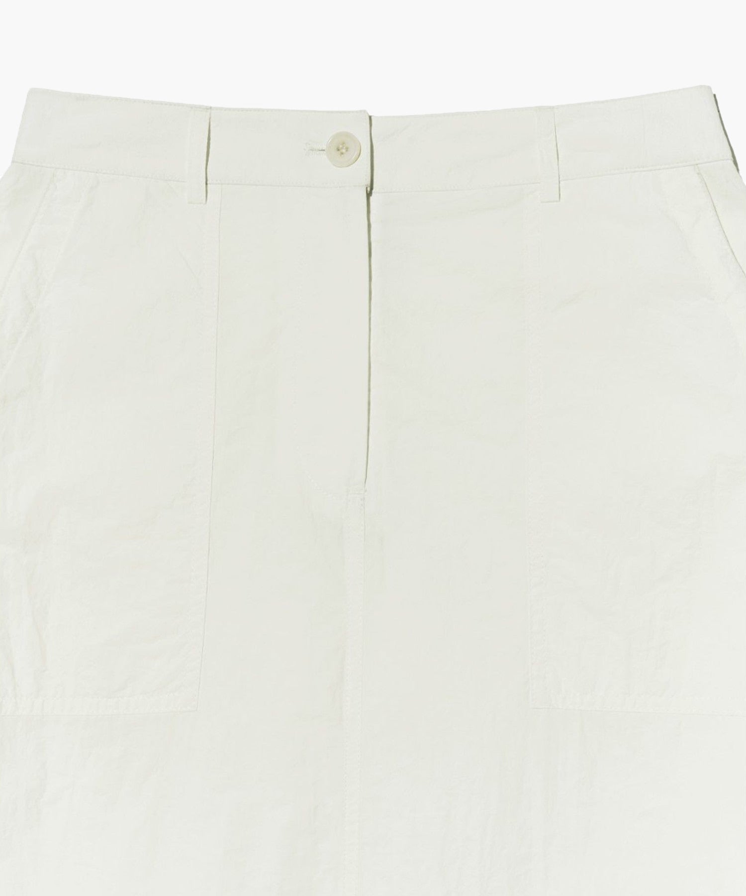 Marithe & Francois Girbaud - Nylon Midi Skirt (White) product image 12 | TRAB K-Fashion Australia