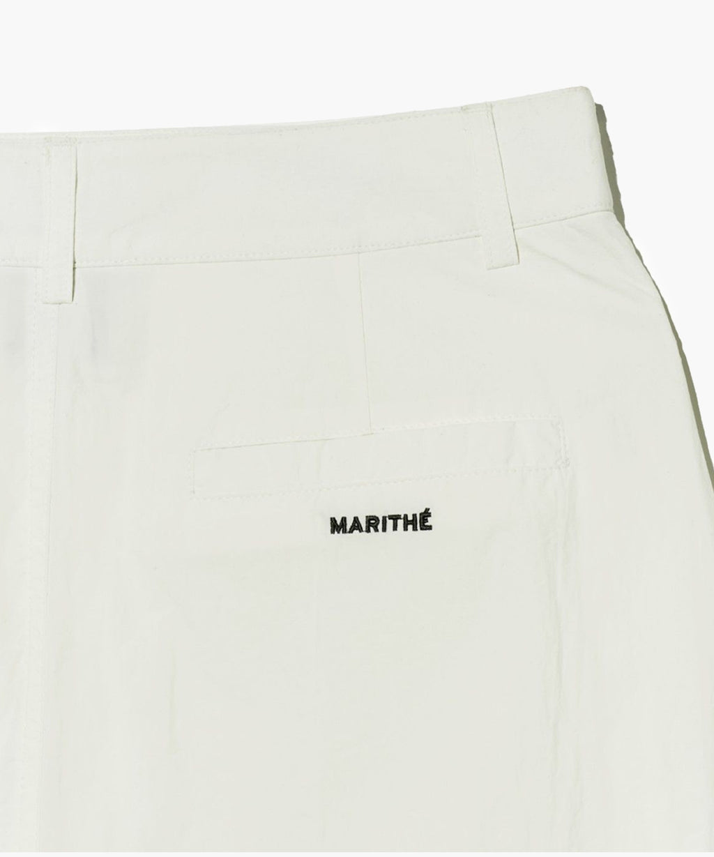 Marithe & Francois Girbaud - Nylon Midi Skirt (White) product image 13 | TRAB K-Fashion Australia