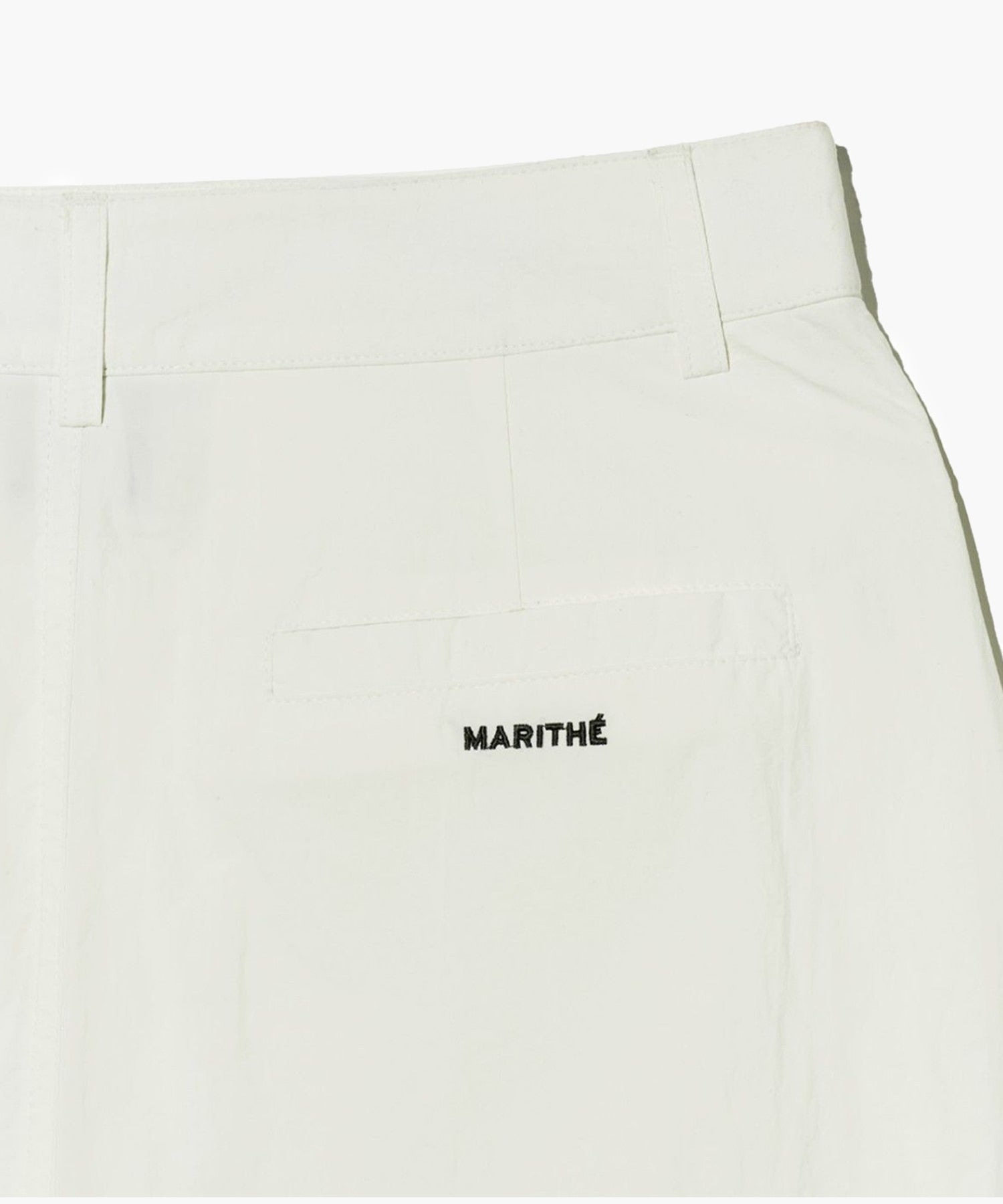 Marithe & Francois Girbaud - Nylon Midi Skirt (White) product image 13 | TRAB K-Fashion Australia