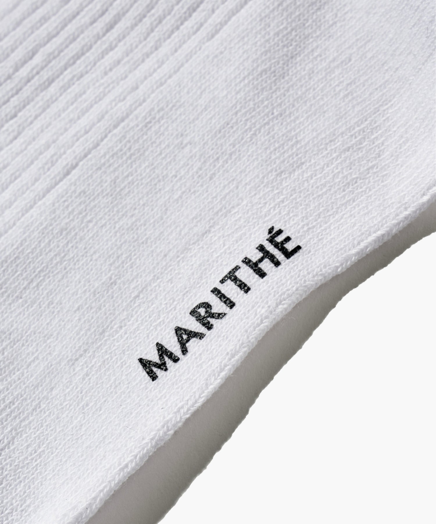 Marithe & Francois Girbaud - Heart M Logo Socks (White) product image 3 | TRAB K-Fashion Australia