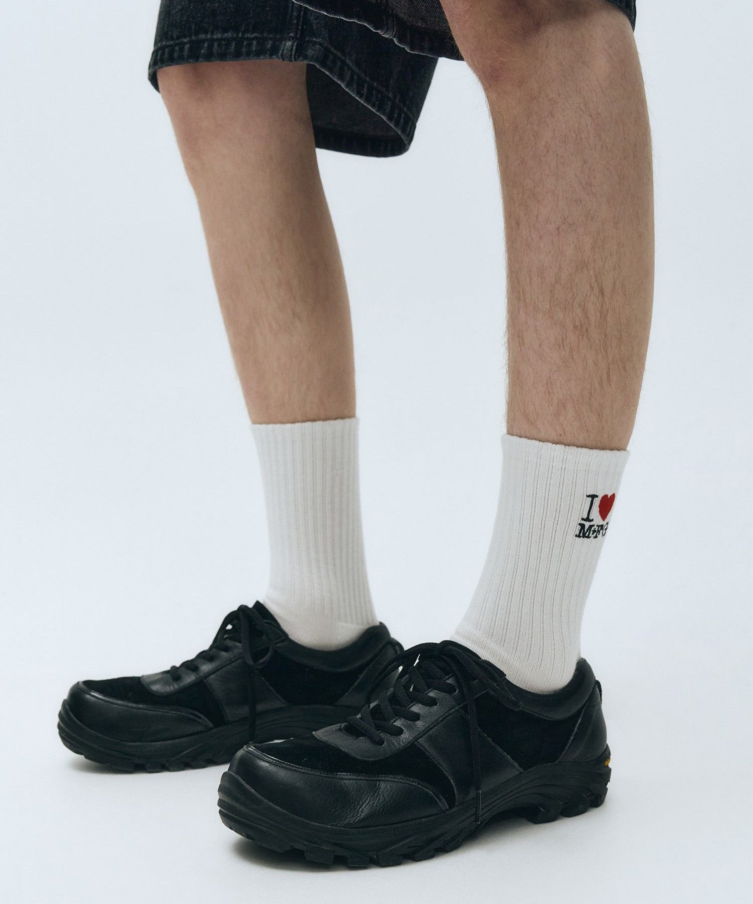 Marithe & Francois Girbaud - I Love Mfg Socks (White) product image 5 | TRAB K-Fashion Australia