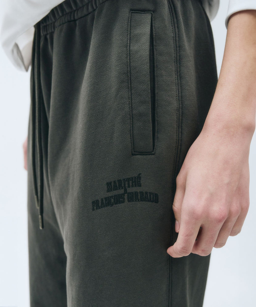 Marithe & Francois Girbaud - Arch Logo Sweat Pants (Charcoal) product image 6 | TRAB K-Fashion Australia