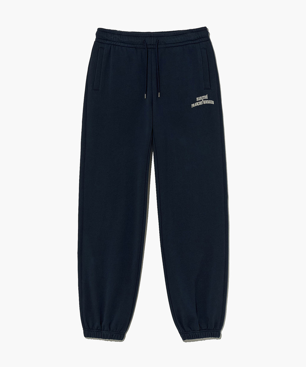 Marithe & Francois Girbaud - Arch Logo Sweat Pants (Navy) product image 1 | TRAB K-Fashion Australia