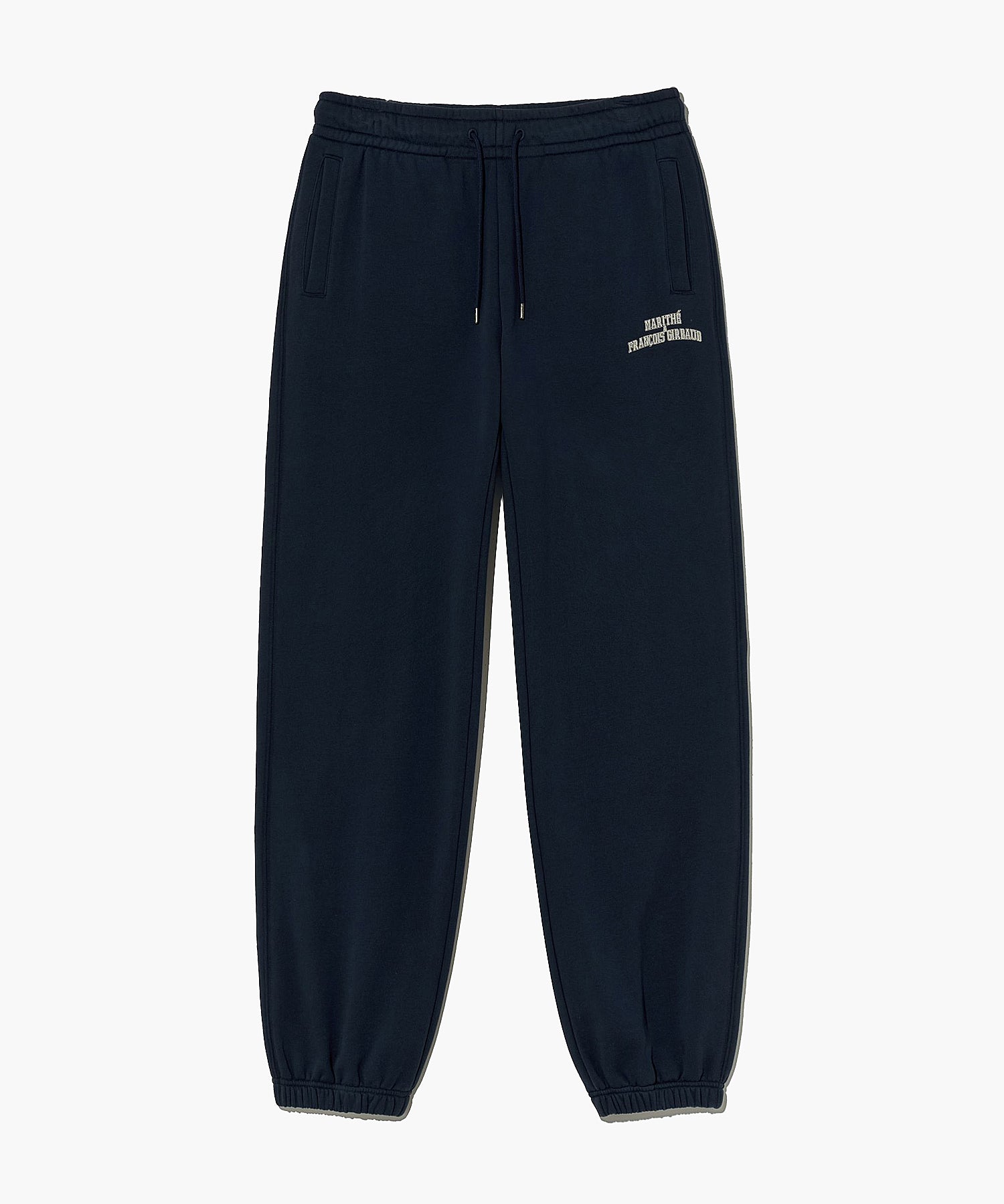 Marithe & Francois Girbaud - Arch Logo Sweat Pants (Navy) product image 1 | TRAB K-Fashion Australia