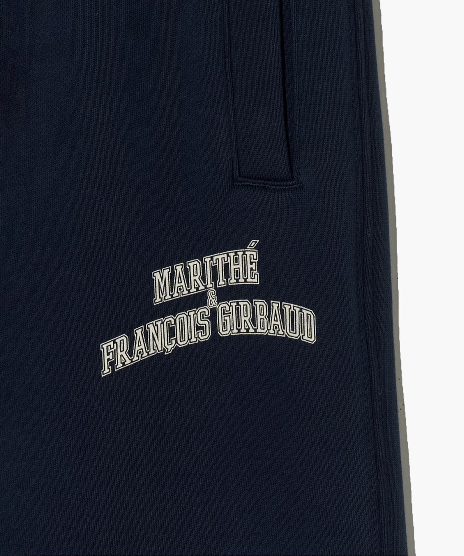Marithe & Francois Girbaud - Arch Logo Sweat Pants (Navy) product image 5 | TRAB K-Fashion Australia