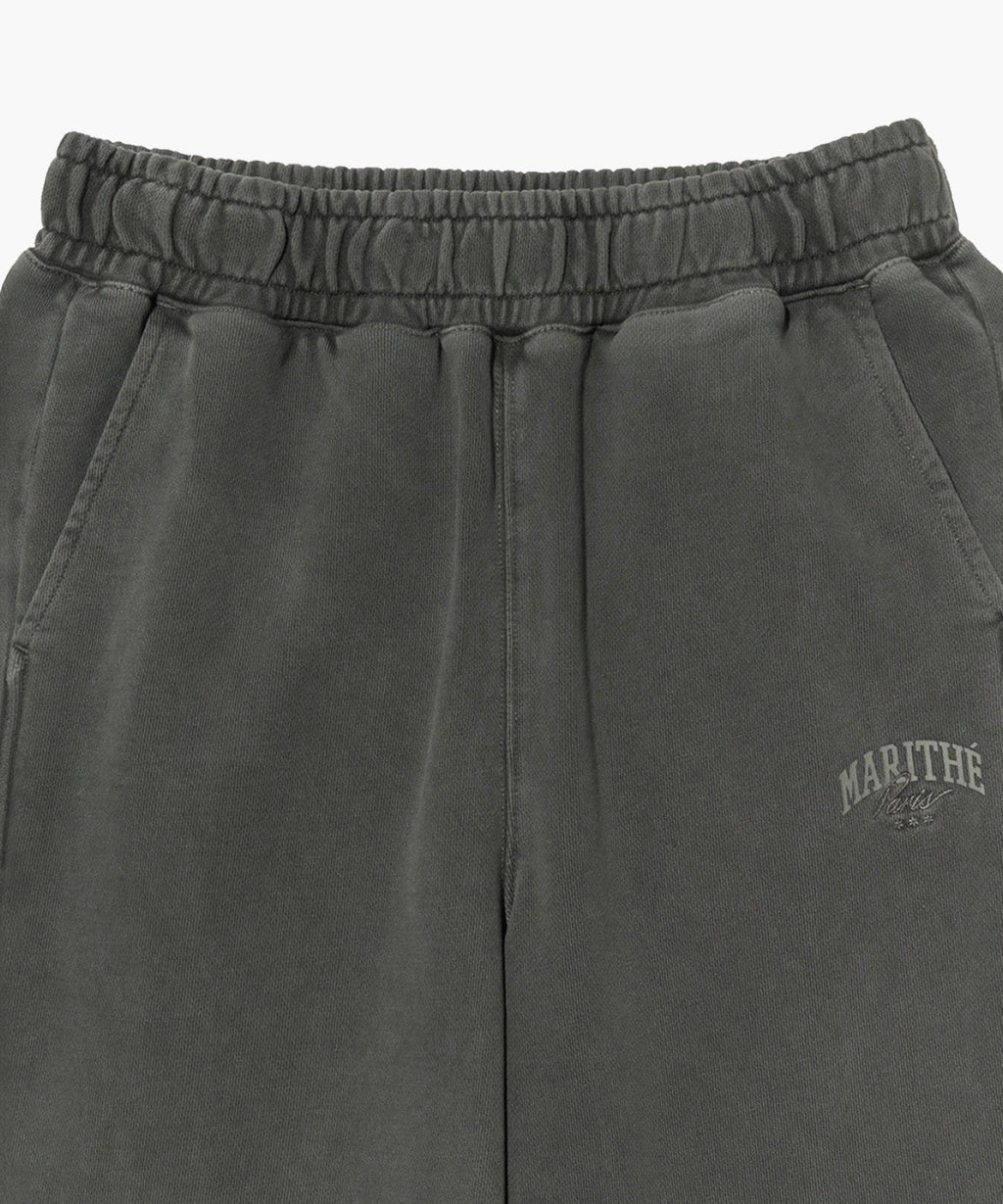 Marithe & Francois Girbaud - Pigment Side Panel Wide Sweat Pants (Charcoal) product image 10 | TRAB K-Fashion Australia