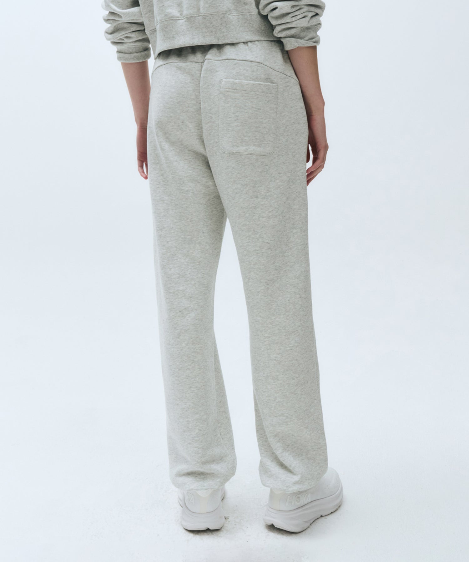 Marithe & Francois Girbaud - Mouvement W Jogger Sweat Pants (Light Heather Gray) product image 5 | TRAB K-Fashion Australia
