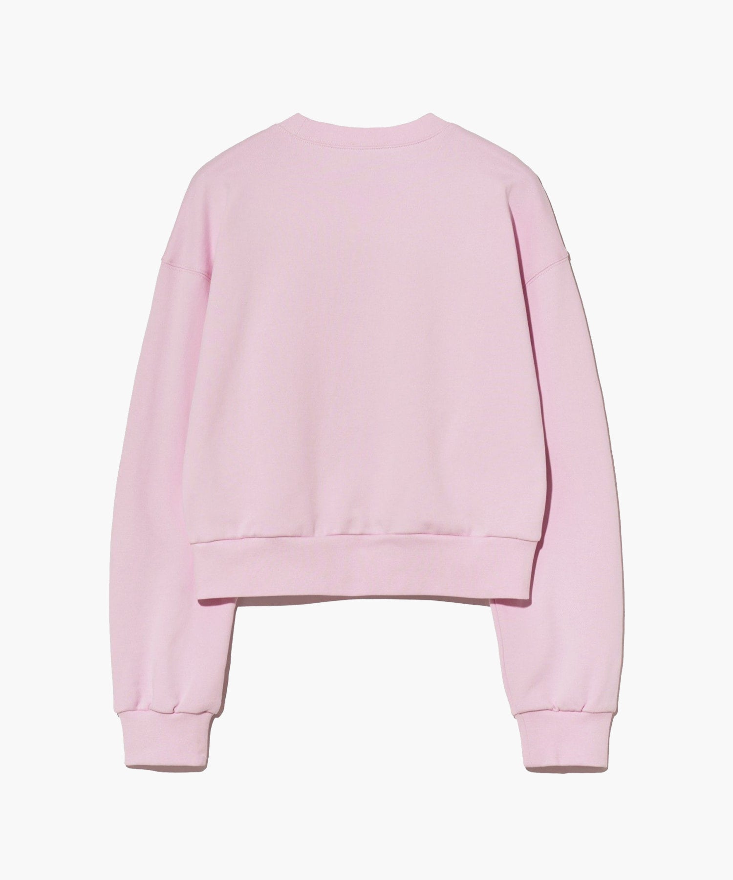 Marithe & Francois Girbaud - Lace Applique Crop Sweatshirt (Light Pink) product image 8 | TRAB K-Fashion Australia