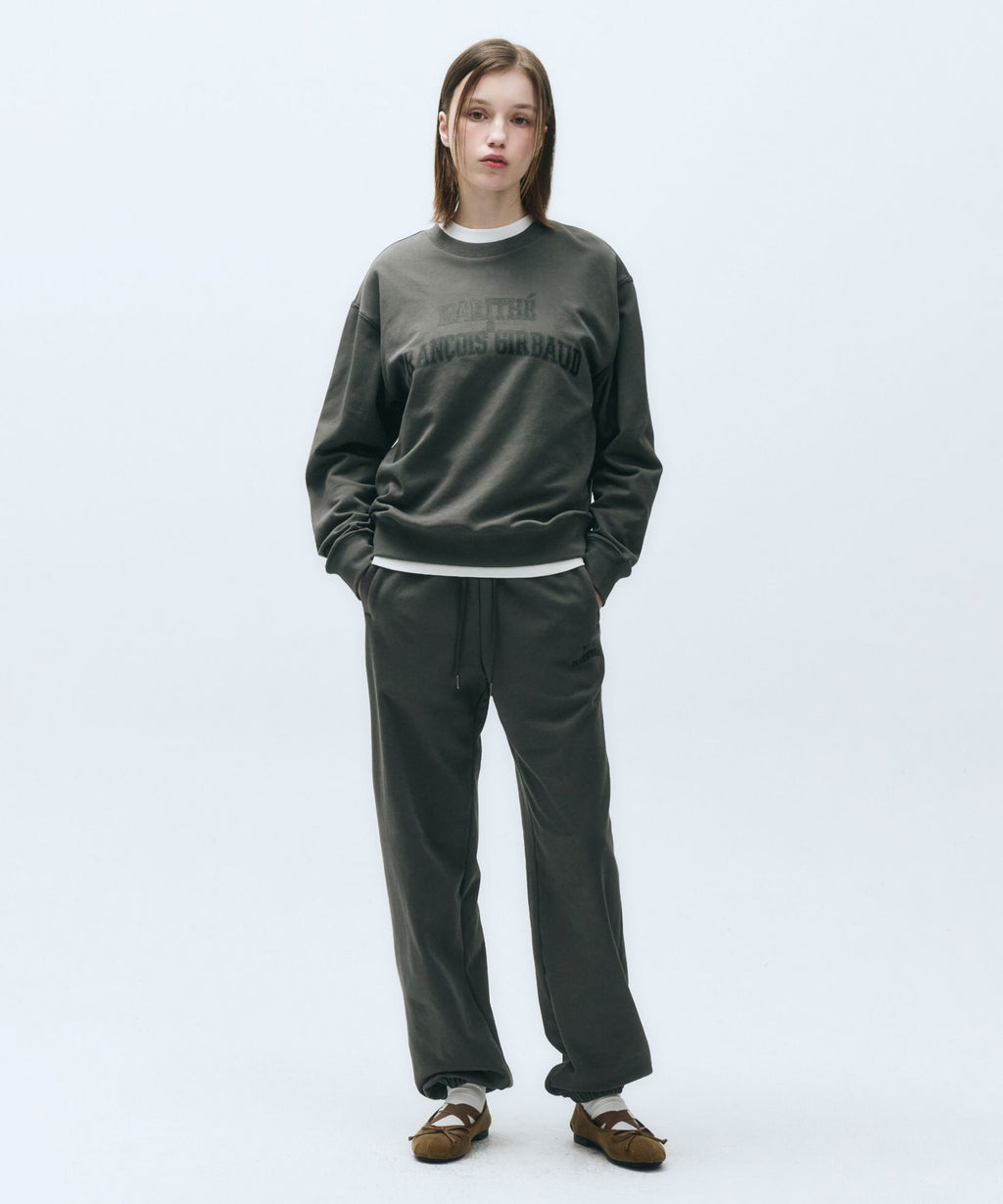 Marithe & Francois Girbaud - Arch Logo Sweatshirt (Charcoal) product image 4 | TRAB K-Fashion Australia