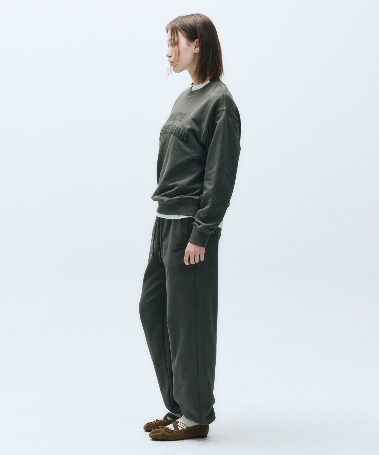 Marithe & Francois Girbaud - Arch Logo Sweatshirt (Charcoal) product image 5 | TRAB K-Fashion Australia