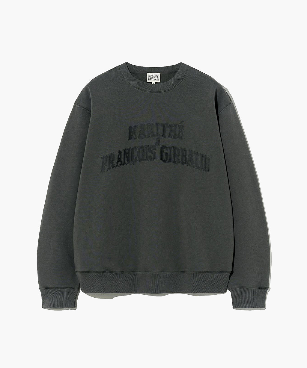 Marithe & Francois Girbaud - Arch Logo Sweatshirt (Charcoal) product image 6 | TRAB K-Fashion Australia