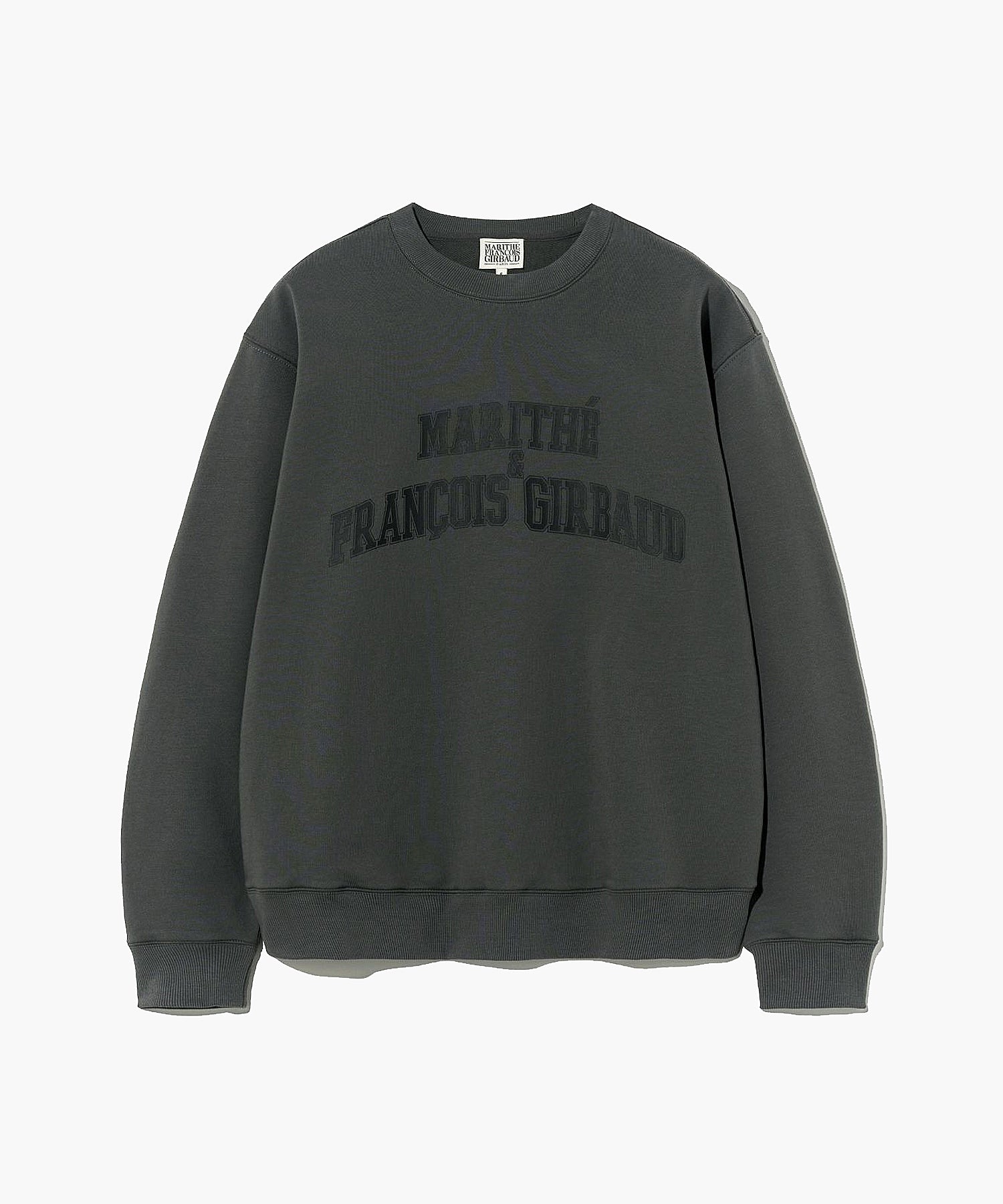 Marithe & Francois Girbaud - Arch Logo Sweatshirt (Charcoal) product image 6 | TRAB K-Fashion Australia
