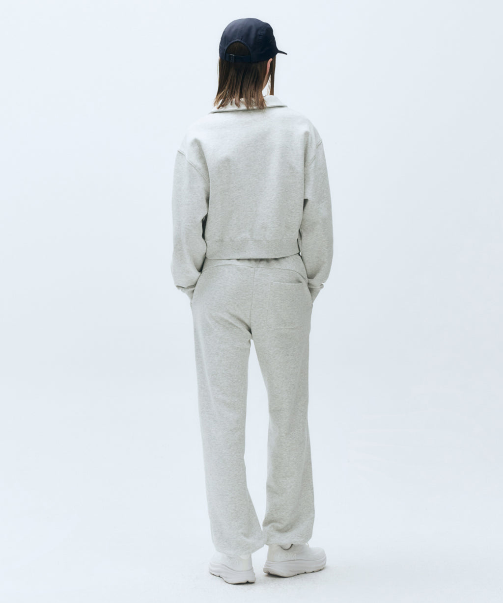 Marithe & Francois Girbaud - Mouvement W Crop Sweatshirts (Light Heather Gray) product image 6 | TRAB K-Fashion Australia