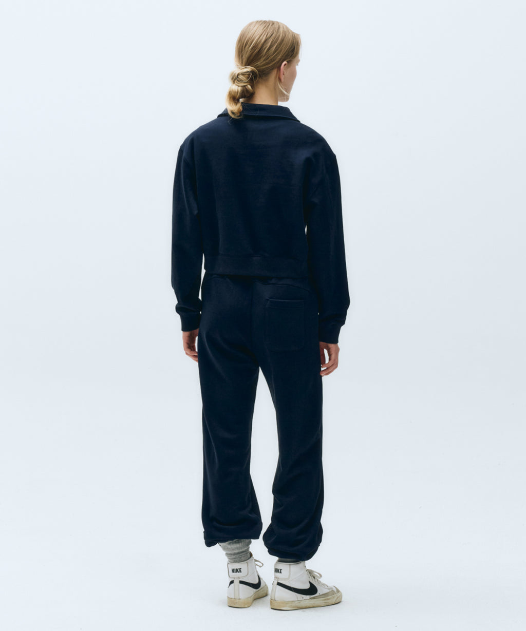 Marithe & Francois Girbaud - Mouvement W Crop Sweatshirts (Navy) product image 6 | TRAB K-Fashion Australia