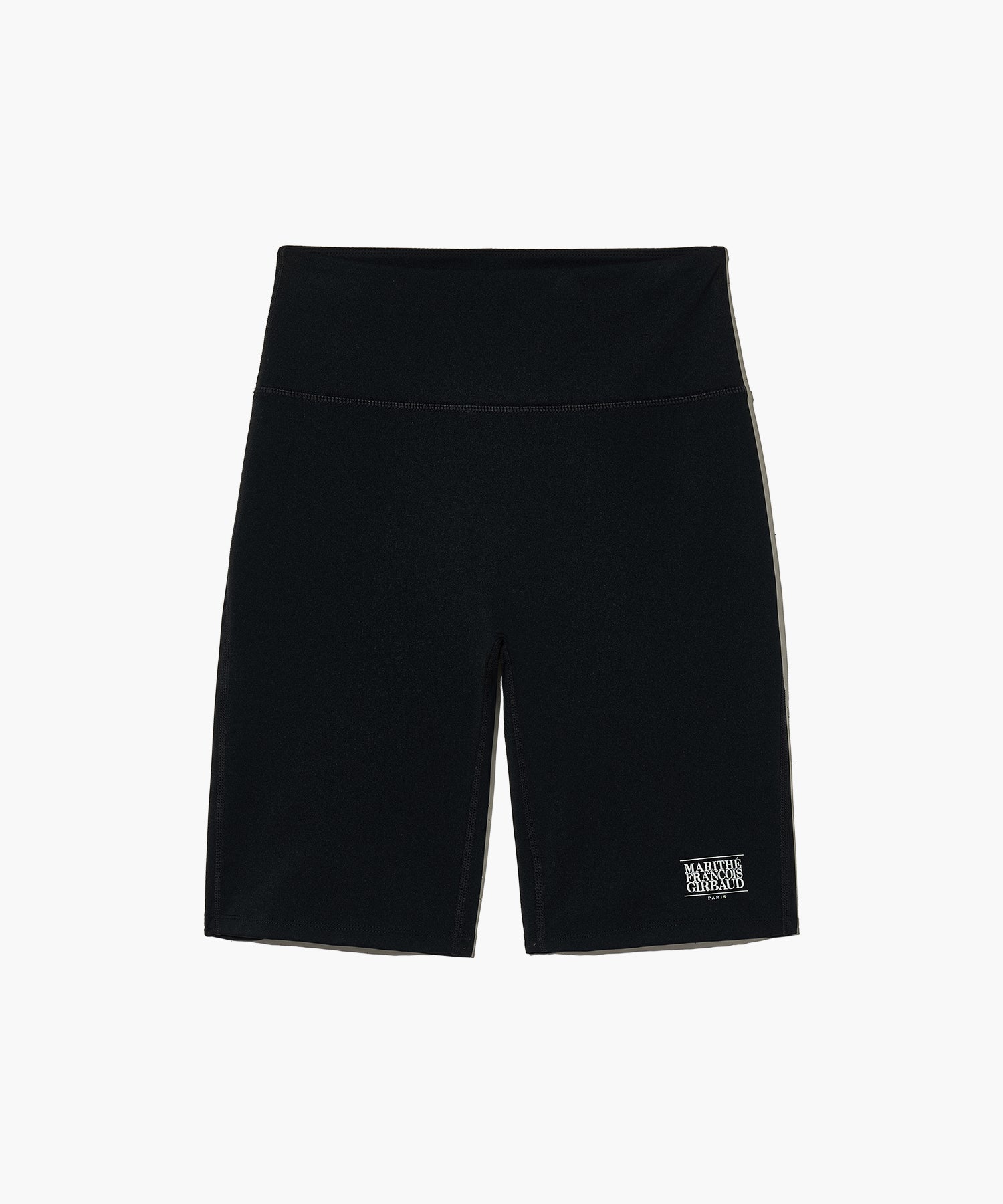 Marithe & Francois Girbaud - Mouvement W Classic Logo Biker Shorts (Black) product image 7 | TRAB K-Fashion Australia