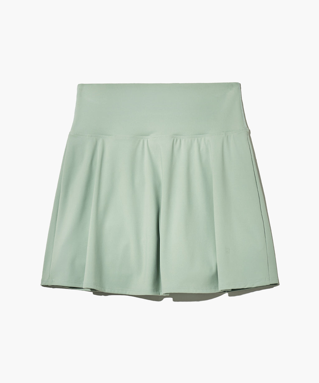 Marithe & Francois Girbaud - Mouvement W Classic Logo Wrap Skirts Shorts (Mint) product image 9 | TRAB K-Fashion Australia