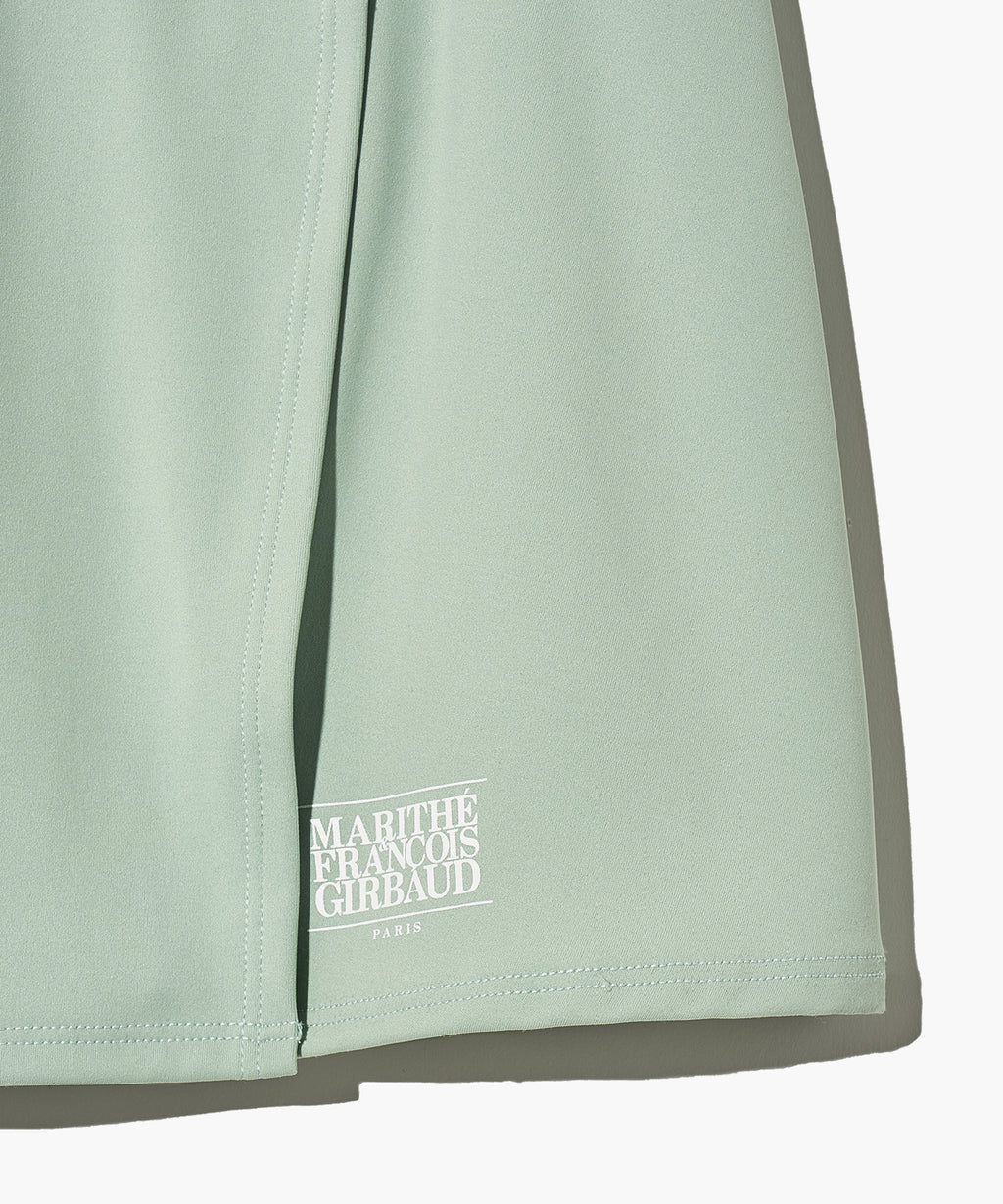 Marithe & Francois Girbaud - Mouvement W Classic Logo Wrap Skirts Shorts (Mint) product image 10 | TRAB K-Fashion Australia