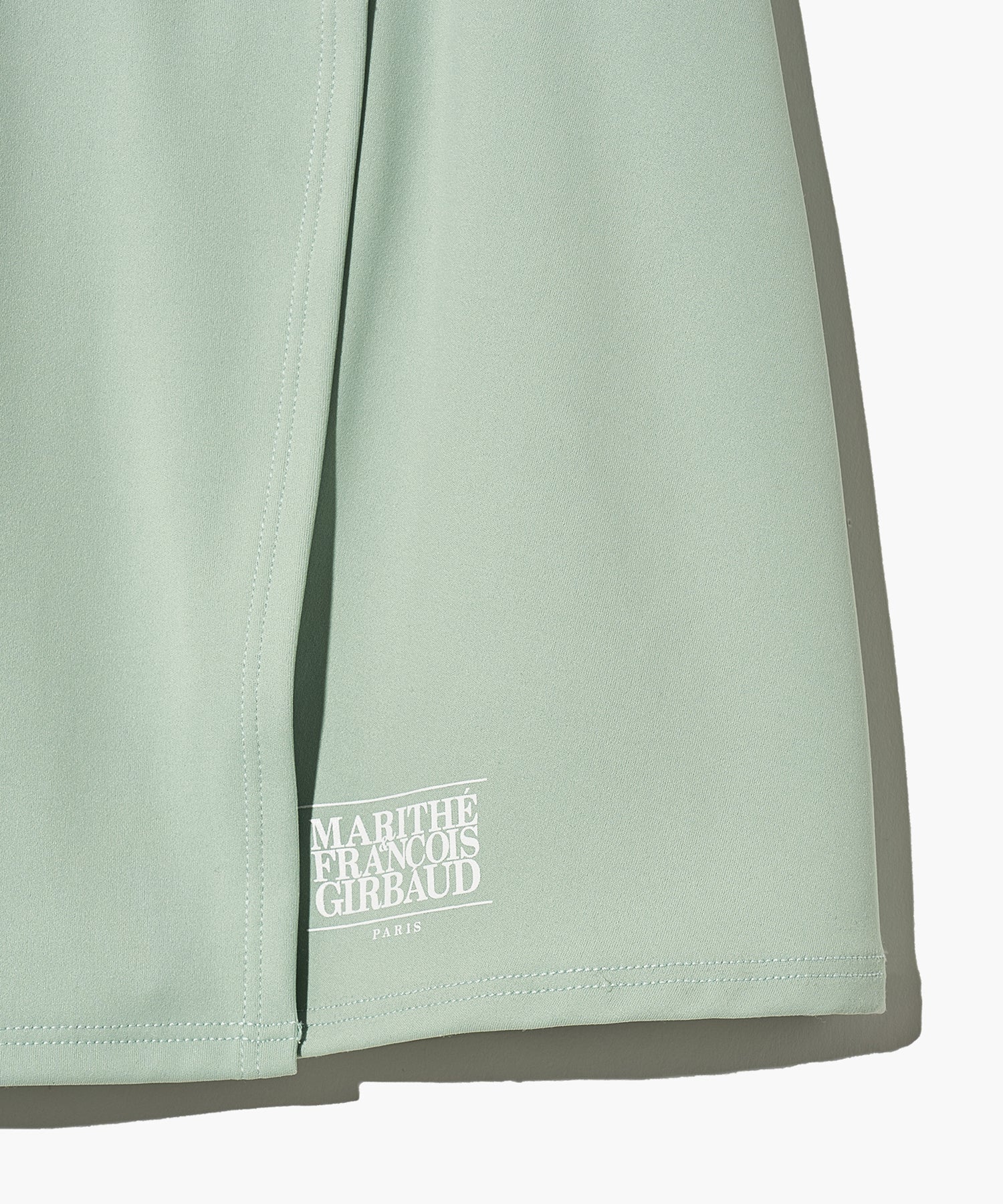 Marithe & Francois Girbaud - Mouvement W Classic Logo Wrap Skirts Shorts (Mint) product image 10 | TRAB K-Fashion Australia