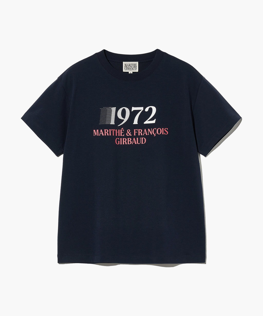 Marithe & Francois Girbaud - Mouvement 1972 Logo Aerocool Tee (Navy) product image 7 | TRAB K-Fashion Australia