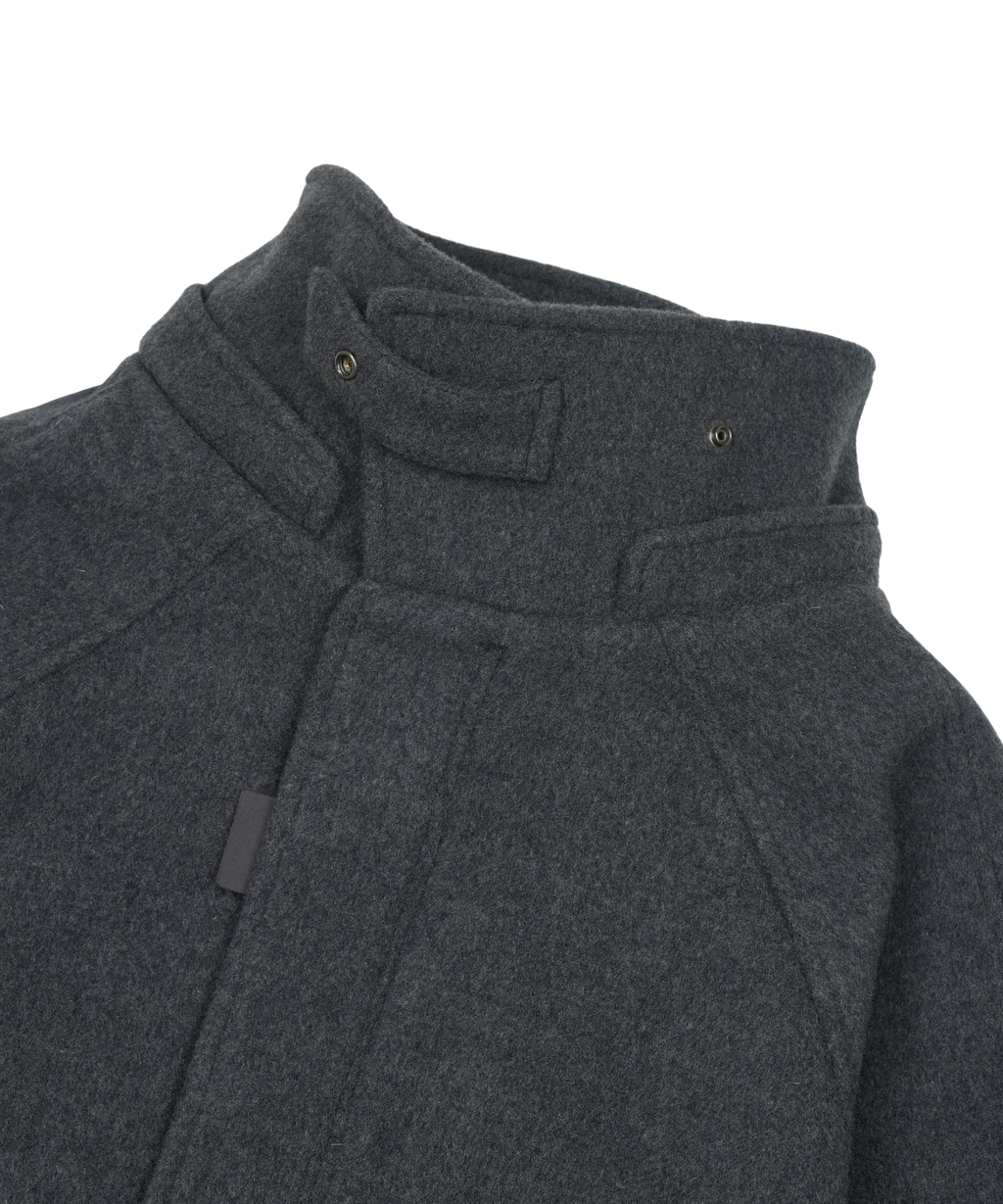 San San Gear - Morn Wool Jacket (Ash Blue) product image 3 | TRAB K-Fashion Australia