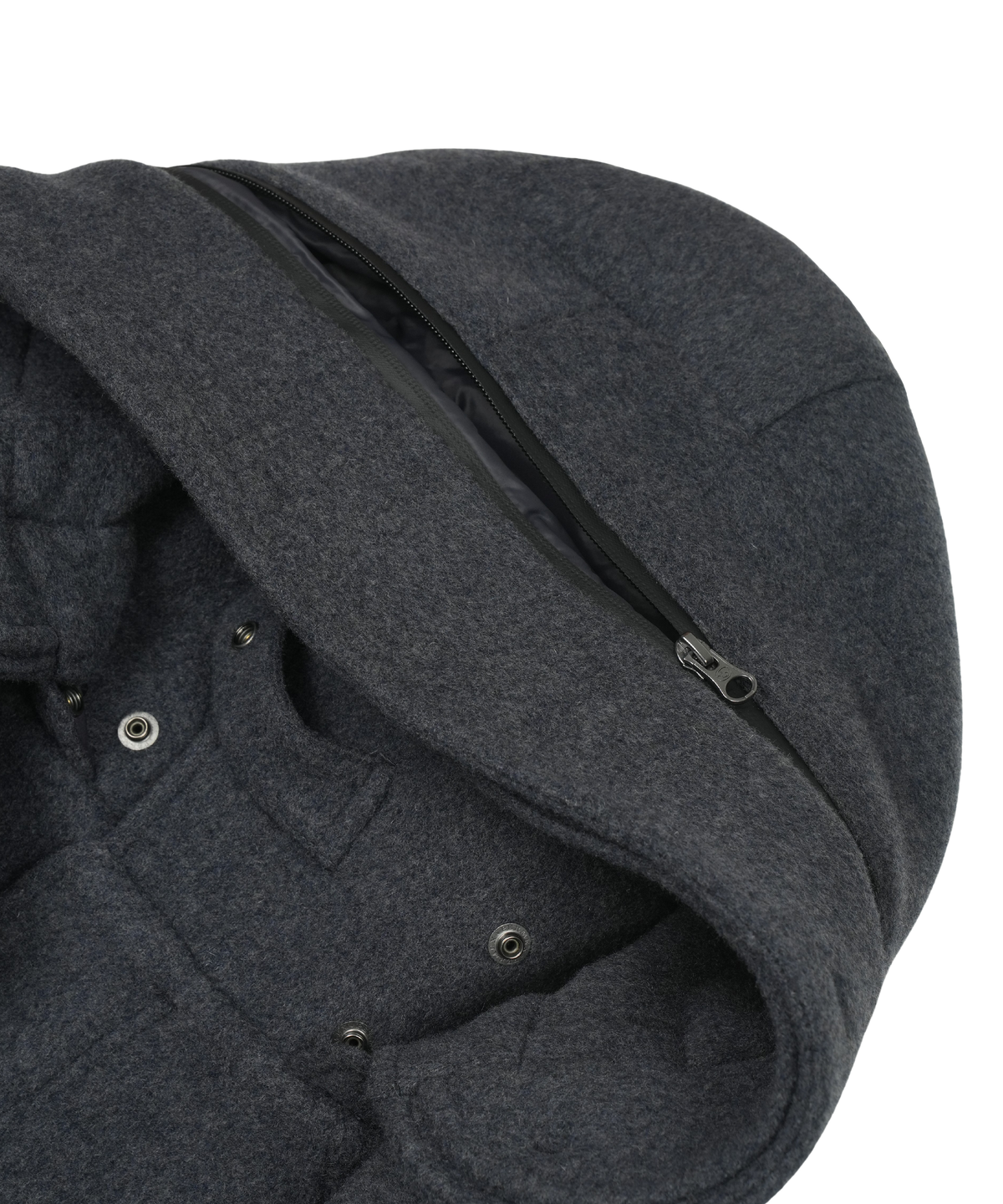 San San Gear - Morn Wool Jacket (Ash Blue) product image 4 | TRAB K-Fashion Australia