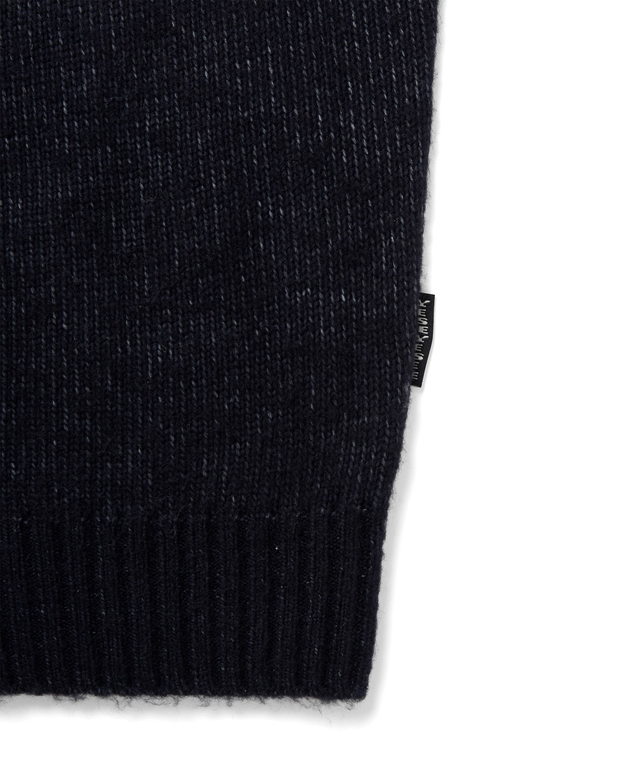 yeseyesee - Marble Pattern Logo Knit Pullover (Black) product image 5 | TRAB K-Fashion Australia