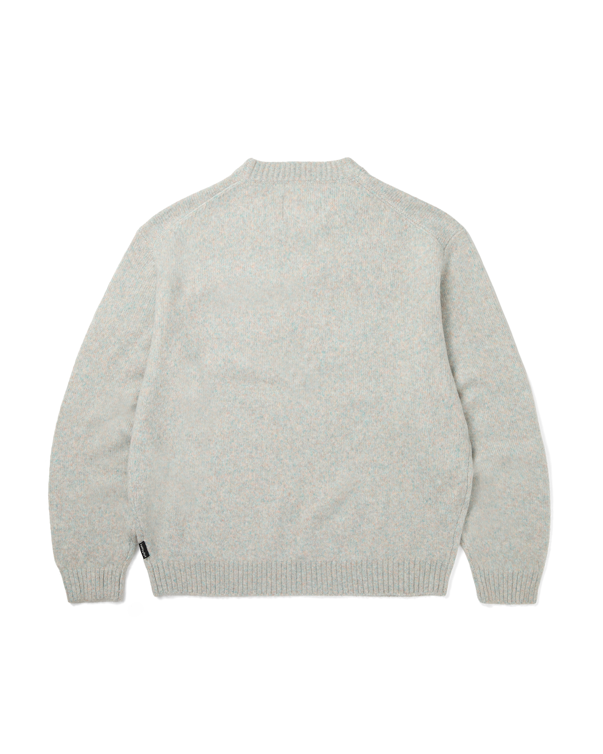 yeseyesee - Marble Pattern Logo Knit Pullover (Multi) product image 2 | TRAB K-Fashion Australia