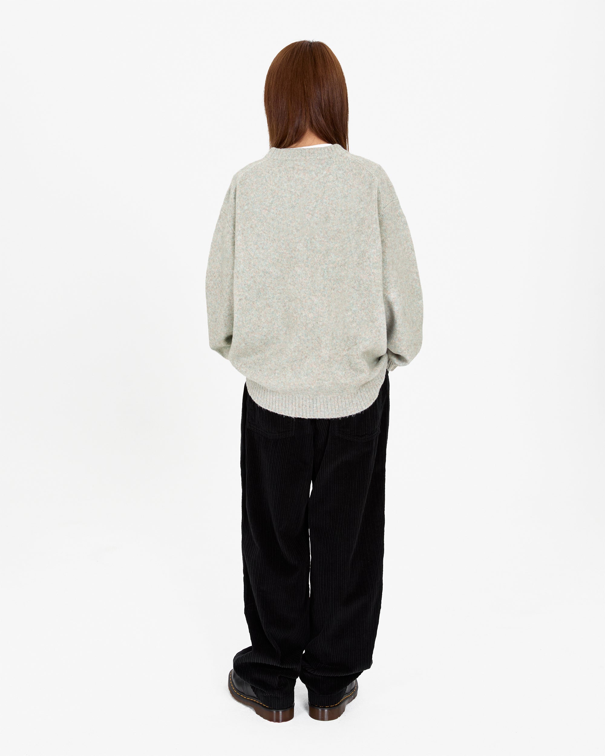 yeseyesee - Marble Pattern Logo Knit Pullover (Multi) product image 8 | TRAB K-Fashion Australia
