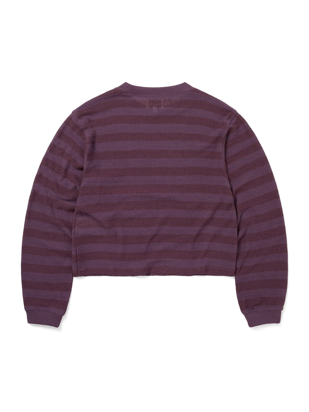 thisisneverthat - Mesh Striped W Crewneck (Dried Rose) product image 3 | TRAB K-Fashion Australia