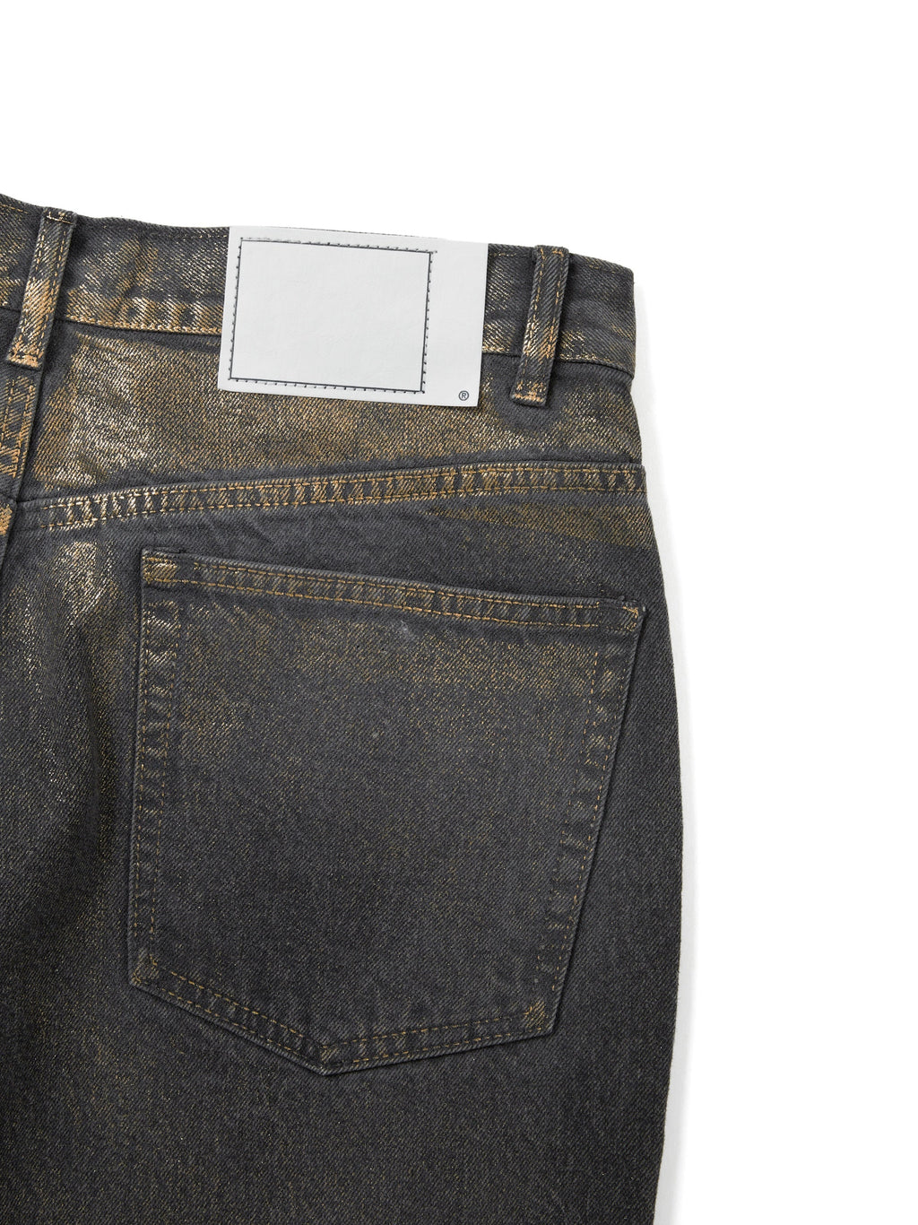 thisisneverthat - Metal Relaxed Jeans (Gold) product image 3 | TRAB K-Fashion Australia