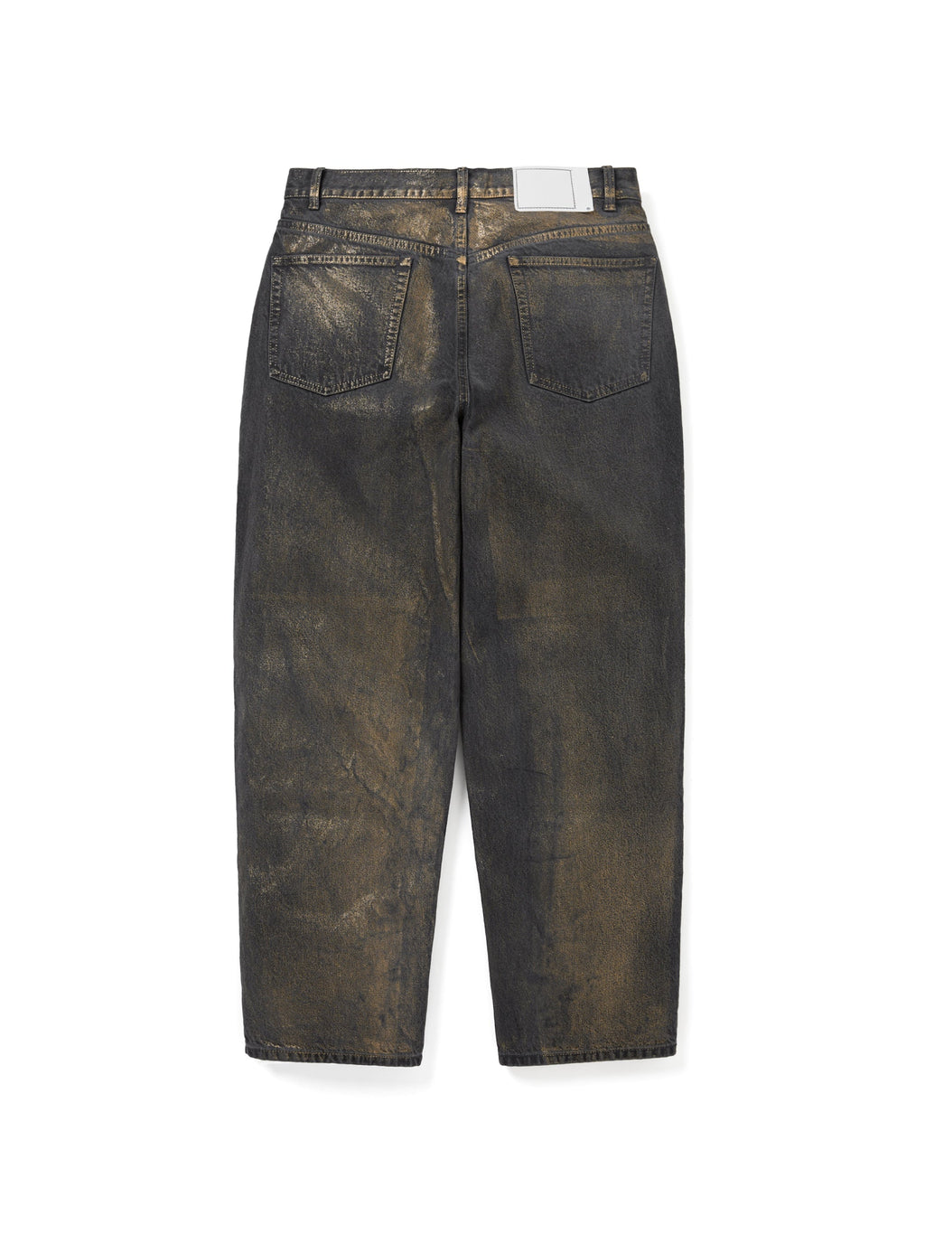 thisisneverthat - Metal Relaxed Jeans (Gold) product image 4 | TRAB K-Fashion Australia