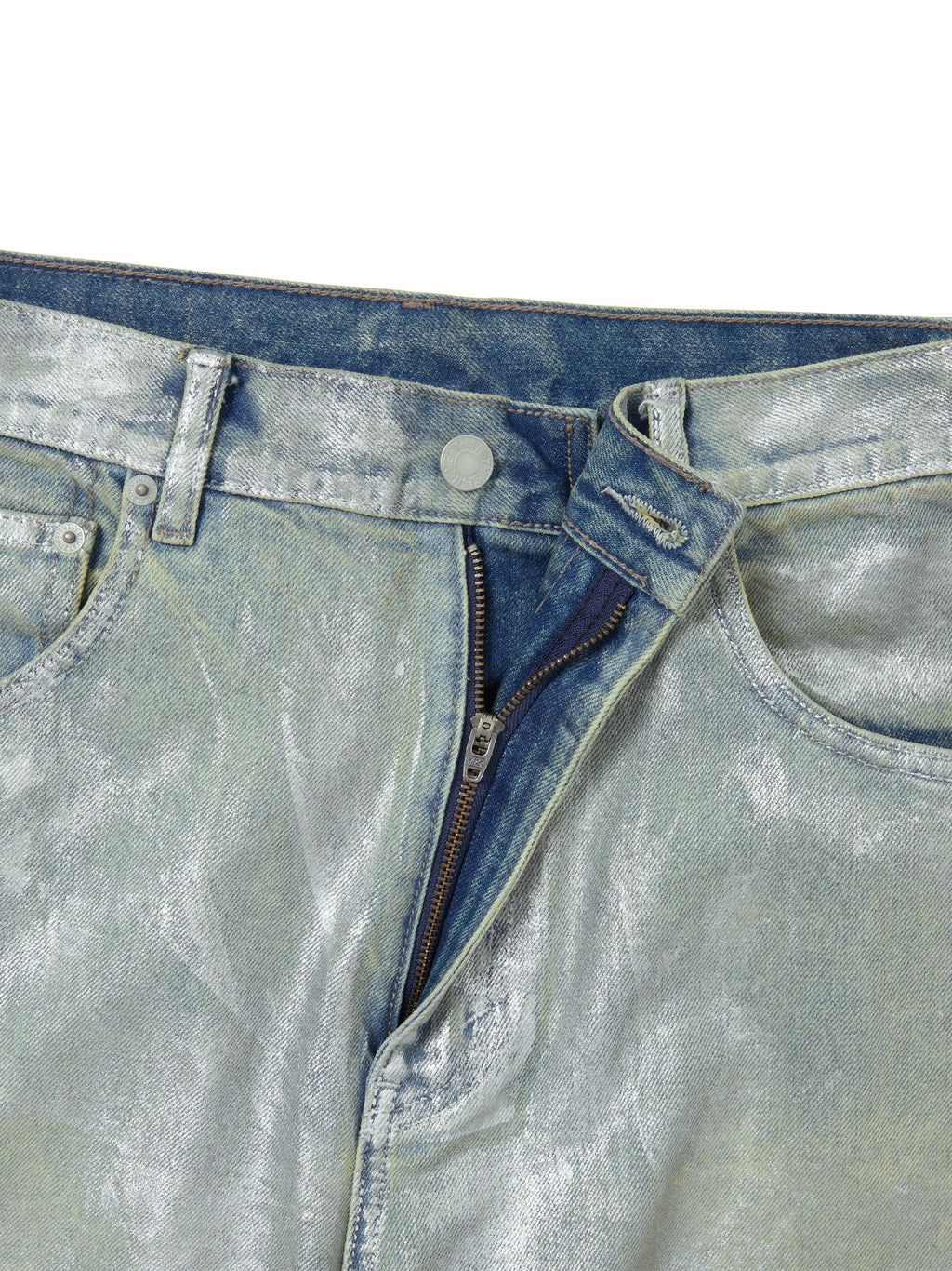 thisisneverthat - Metal Relaxed Jeans (Silver) product image 2 | TRAB K-Fashion Australia