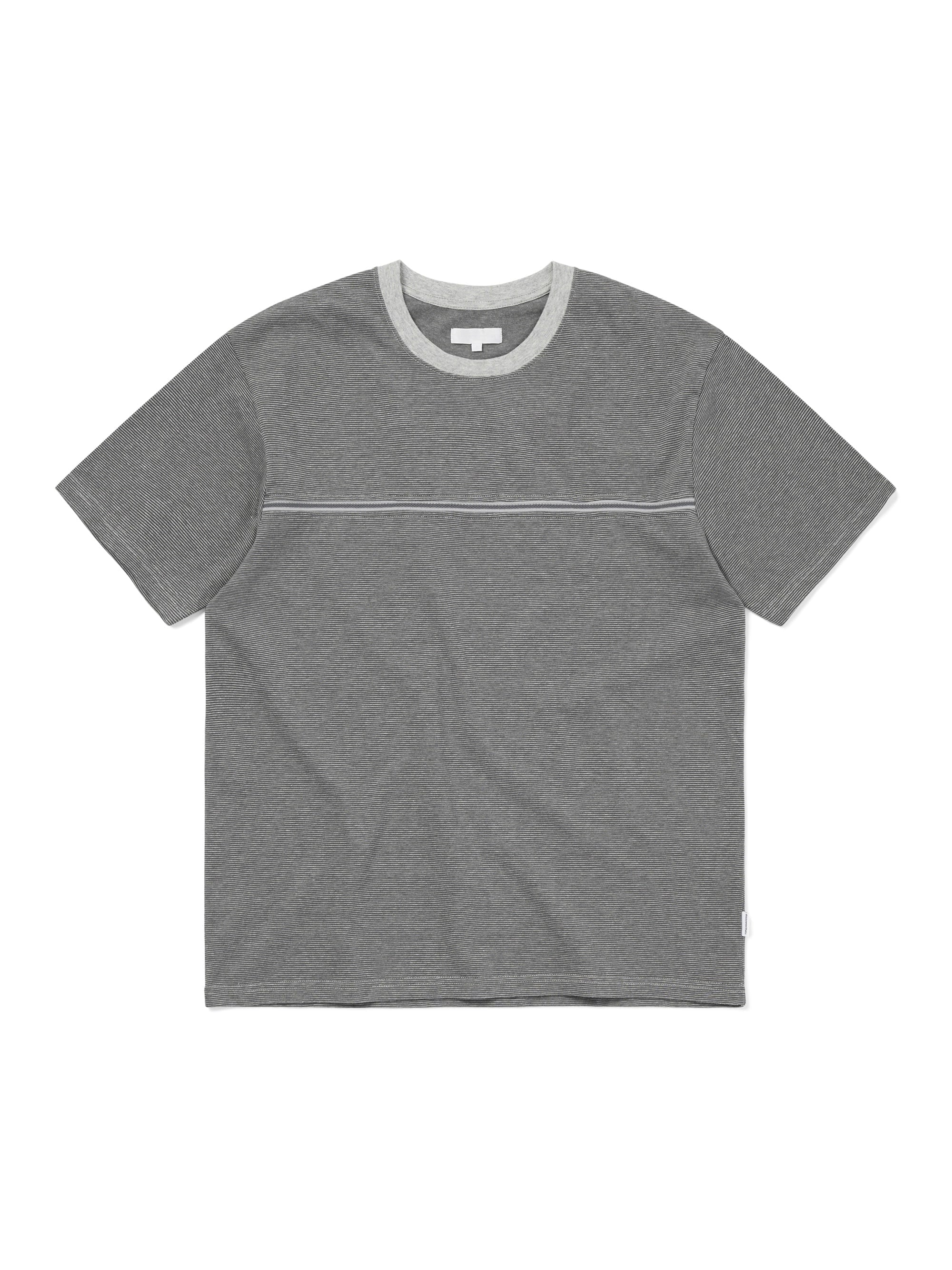 thisisneverthat - Micro Striped Tee (Grey) product image 1 | TRAB K-Fashion Australia