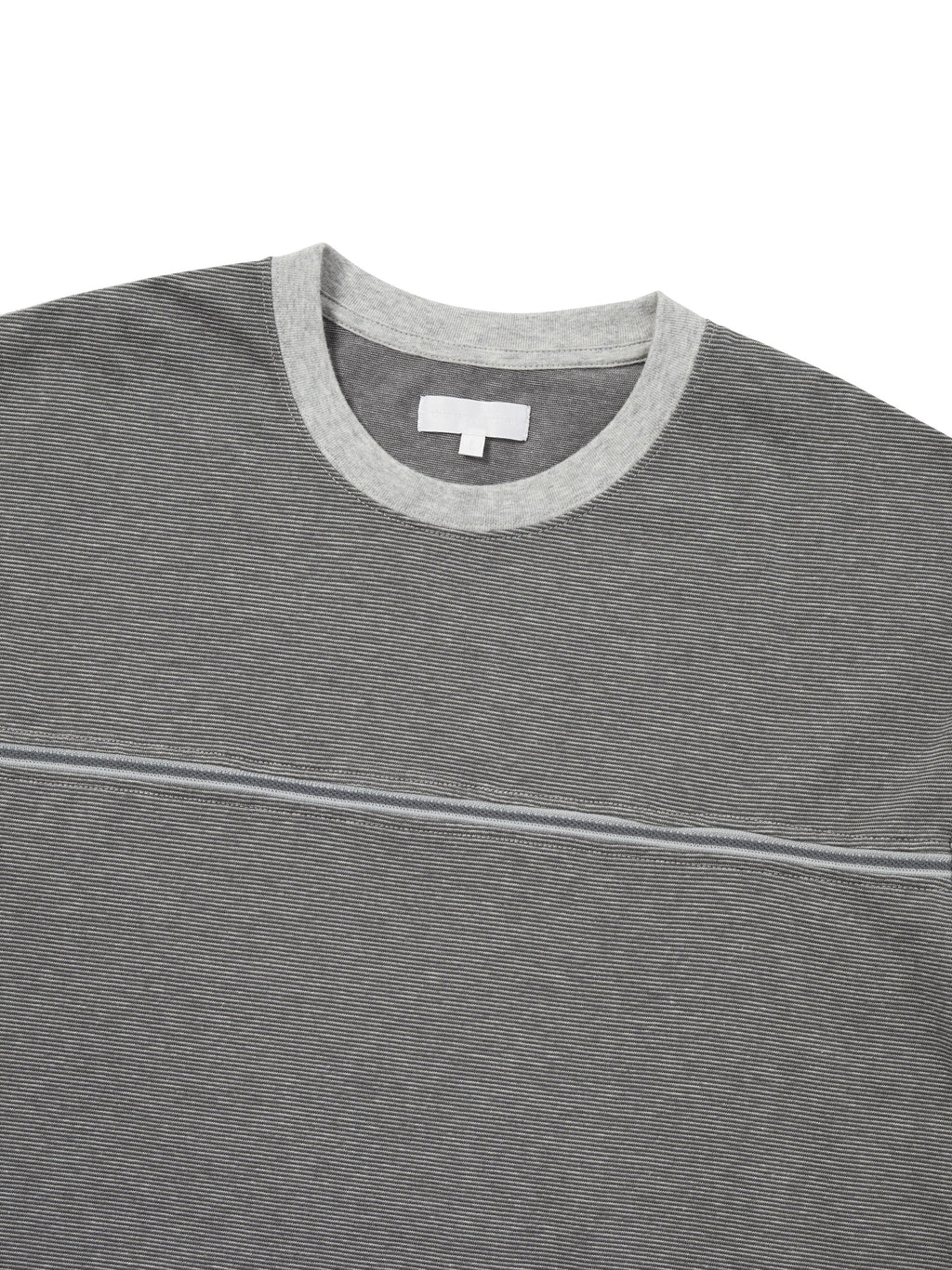thisisneverthat - Micro Striped Tee (Grey) product image 2 | TRAB K-Fashion Australia