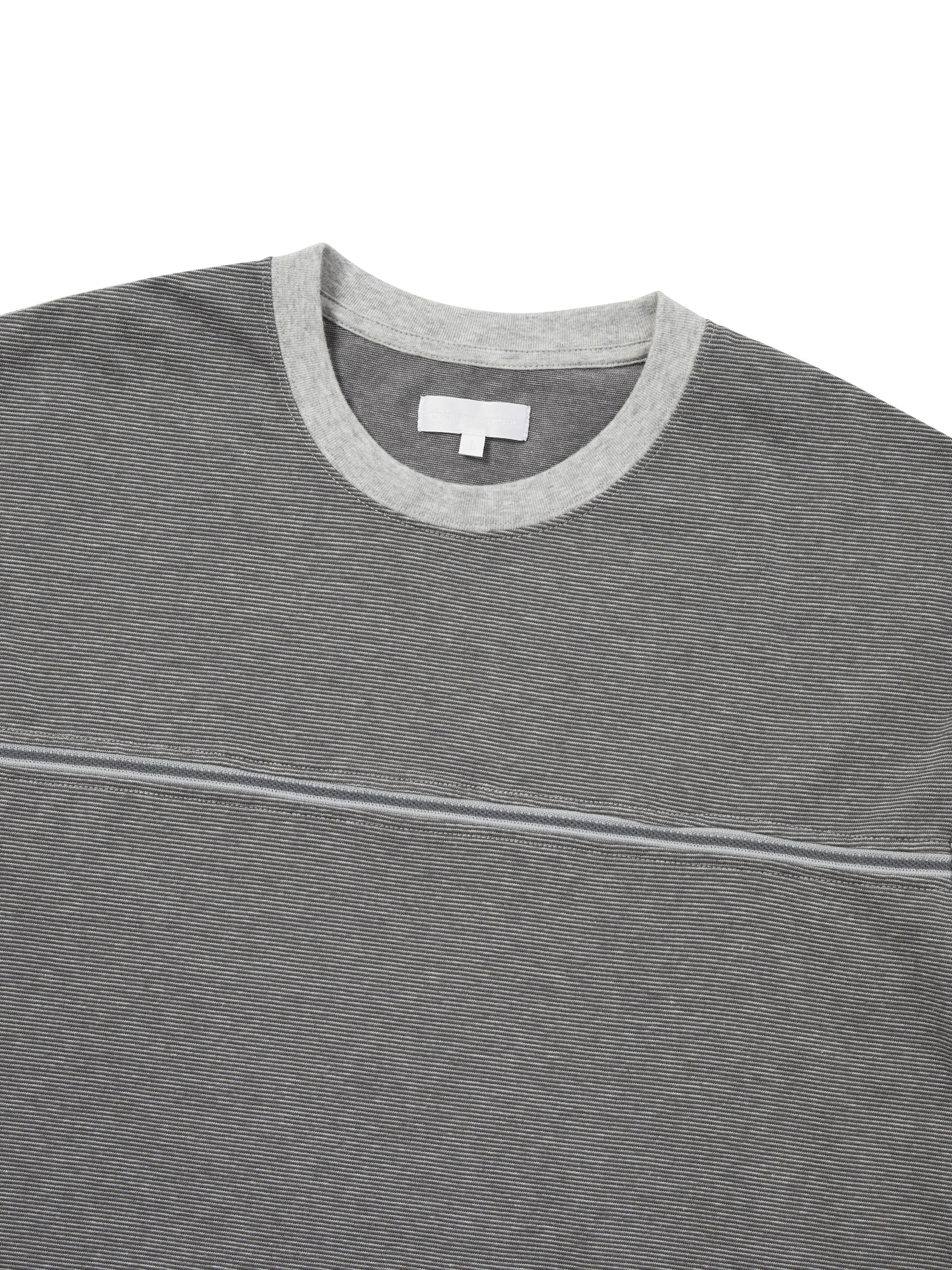 thisisneverthat - Micro Striped Tee (Grey) product image 2 | TRAB K-Fashion Australia