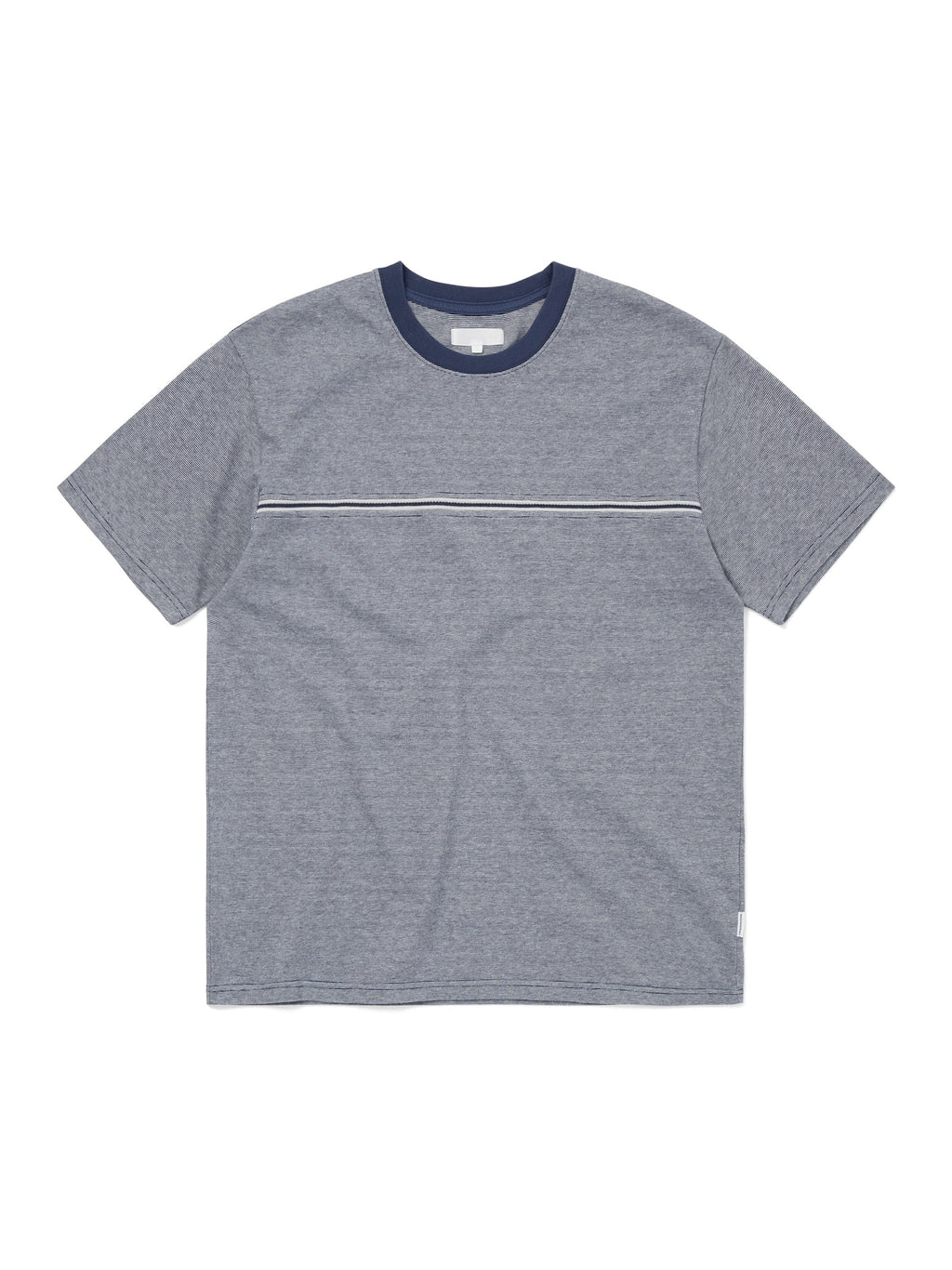 thisisneverthat - Micro Striped Tee (Navy) product image 1 | TRAB K-Fashion Australia
