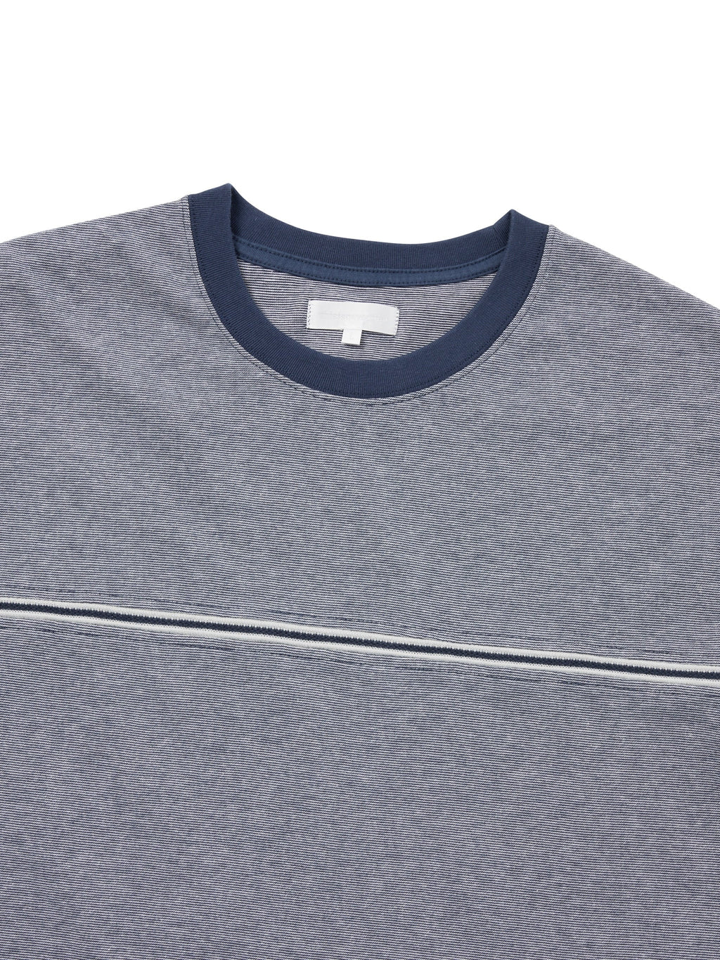 thisisneverthat - Micro Striped Tee (Navy) product image 2 | TRAB K-Fashion Australia