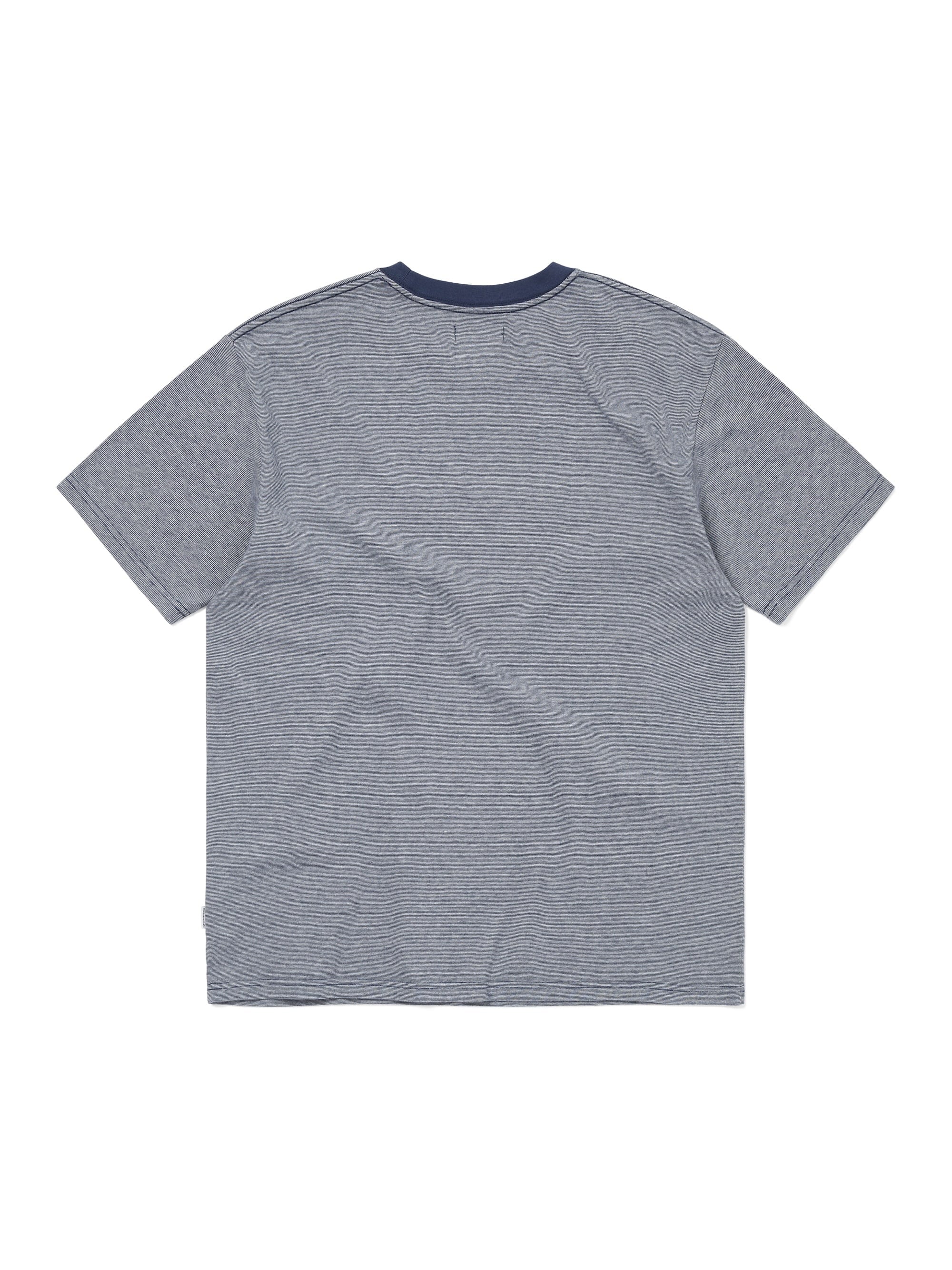 thisisneverthat - Micro Striped Tee (Navy) product image 3 | TRAB K-Fashion Australia