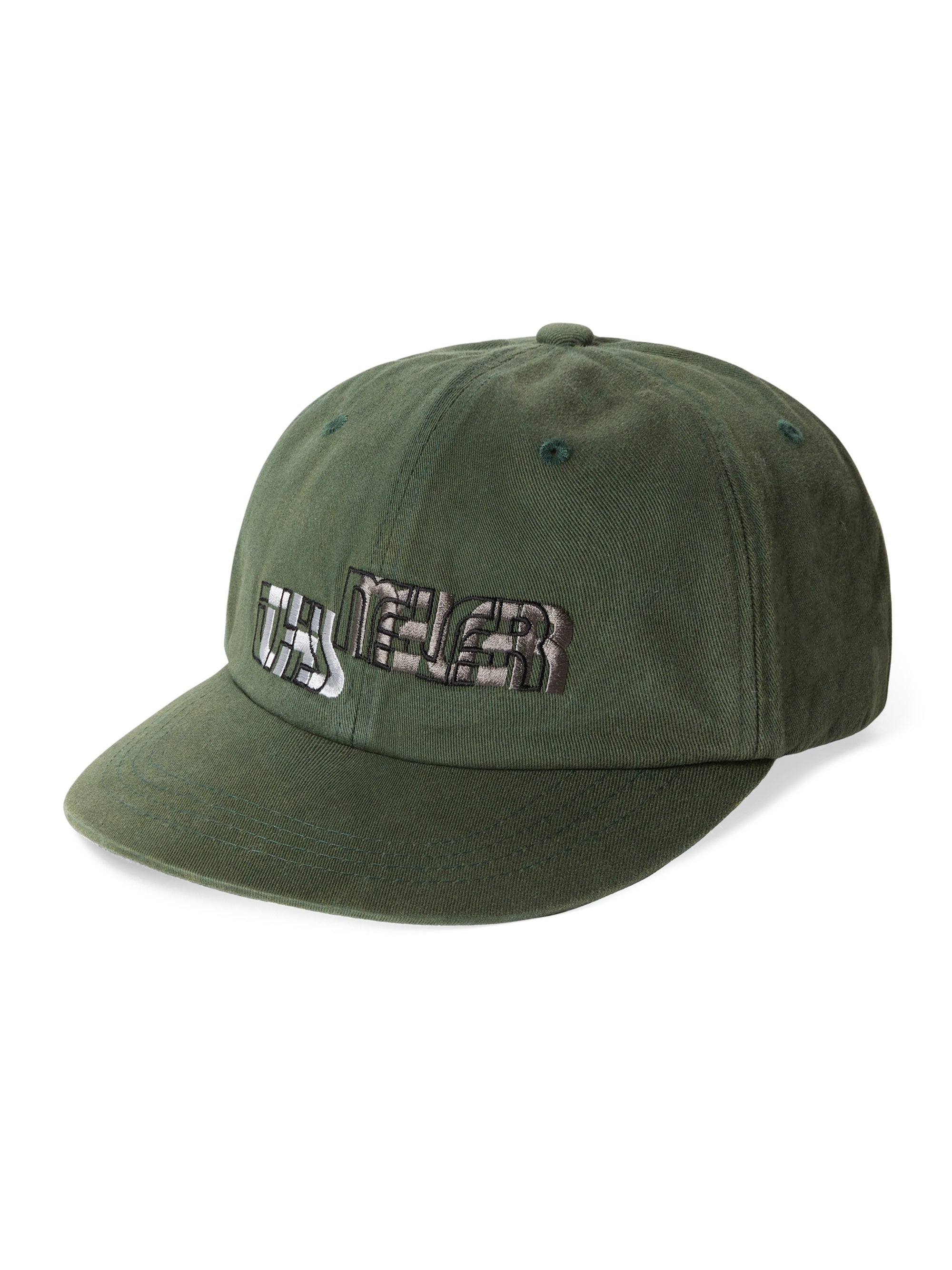 thisisneverthat - Misalign Cap (Olive) product image 1 | TRAB K-Fashion Australia