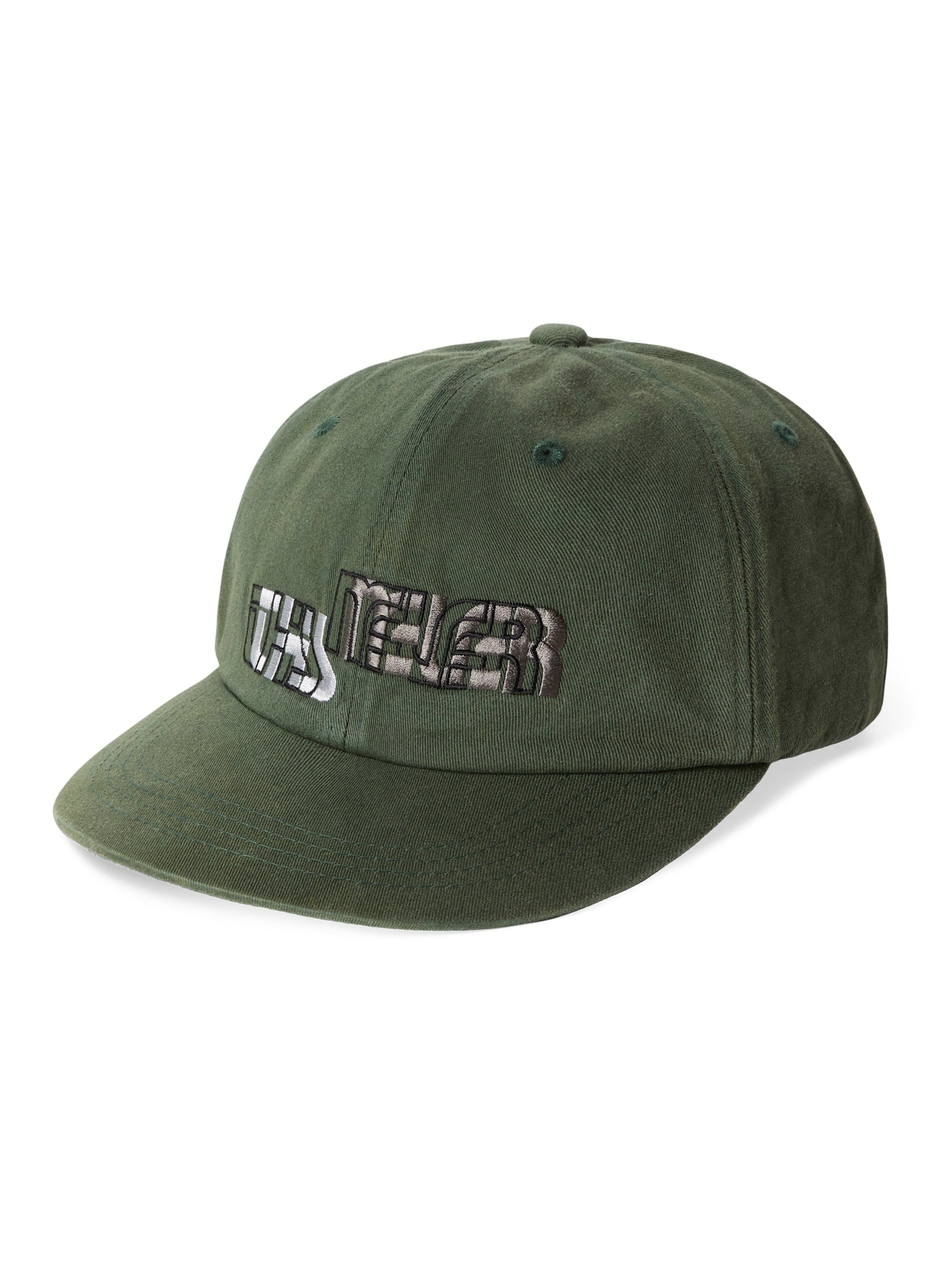 thisisneverthat - Misalign Cap (Olive) product image 1 | TRAB K-Fashion Australia