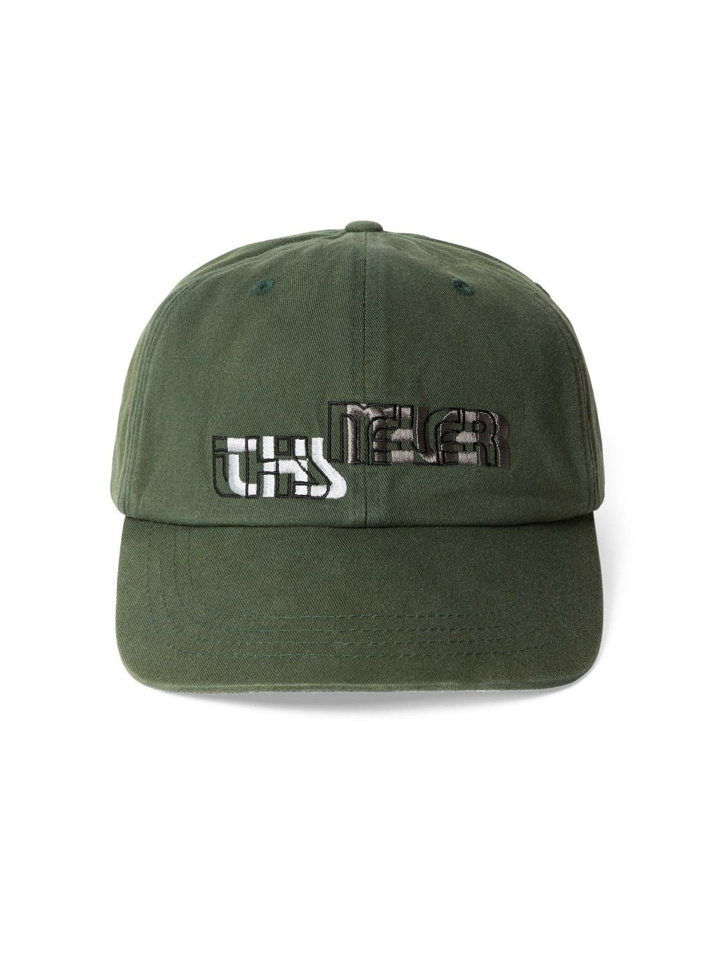 thisisneverthat - Misalign Cap (Olive) product image 2 | TRAB K-Fashion Australia